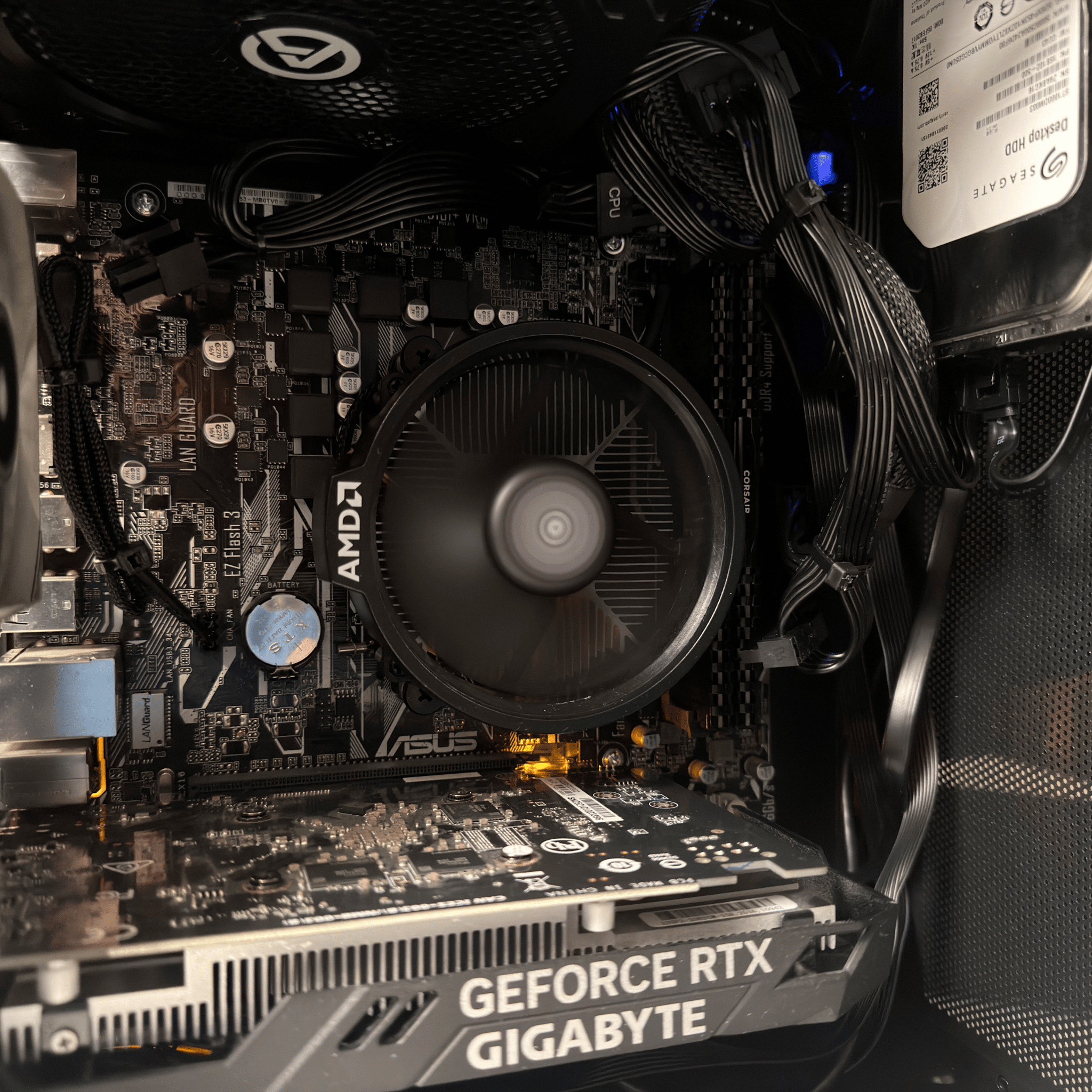 🎮 Budget Esports Gaming PC | RTX 3050 | Ryzen 5 | 16GB RAM | SSD + HDD | Ready to Play