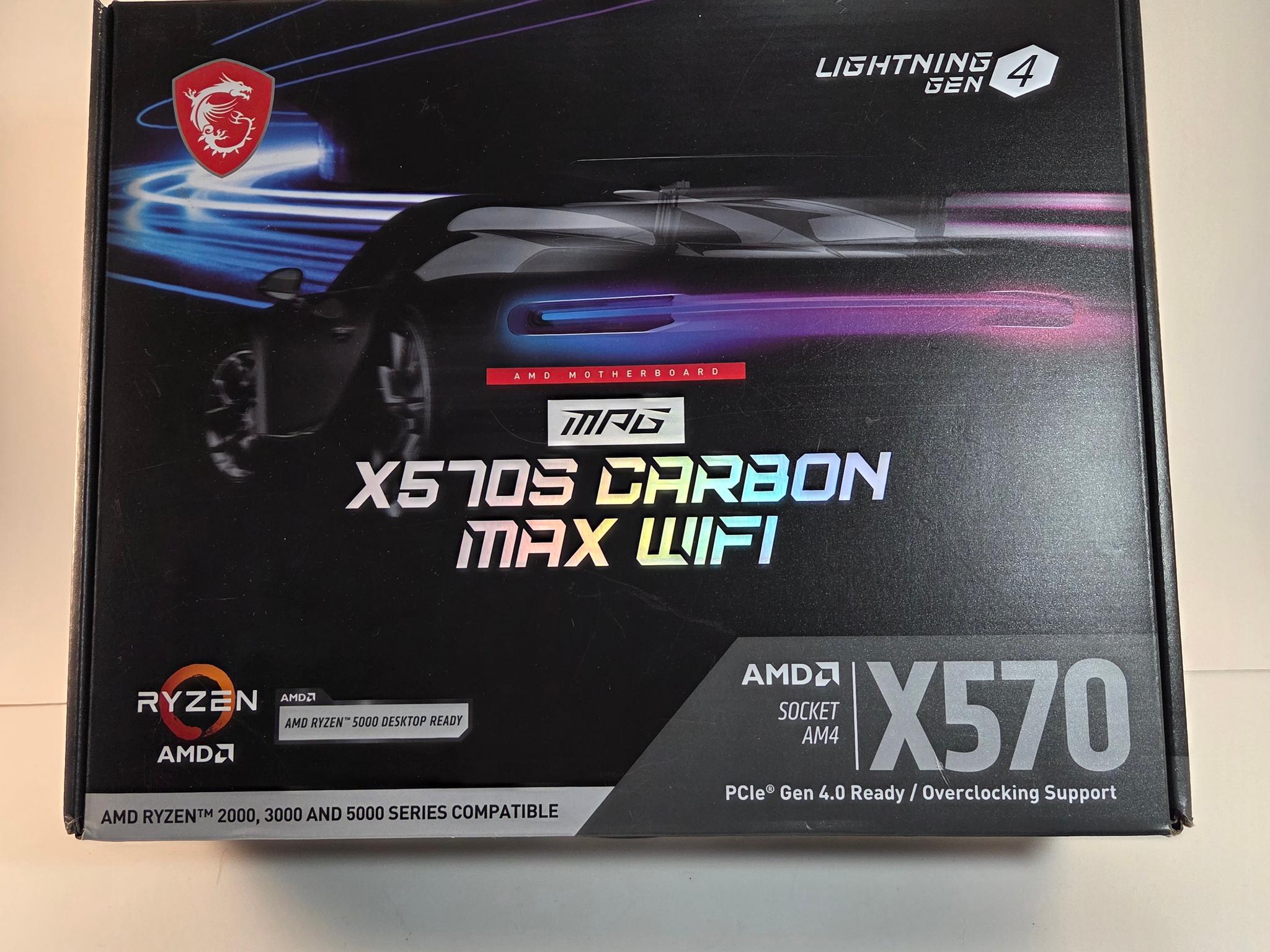 MSI MAG X570S Carbon Max WiFi Motherboard