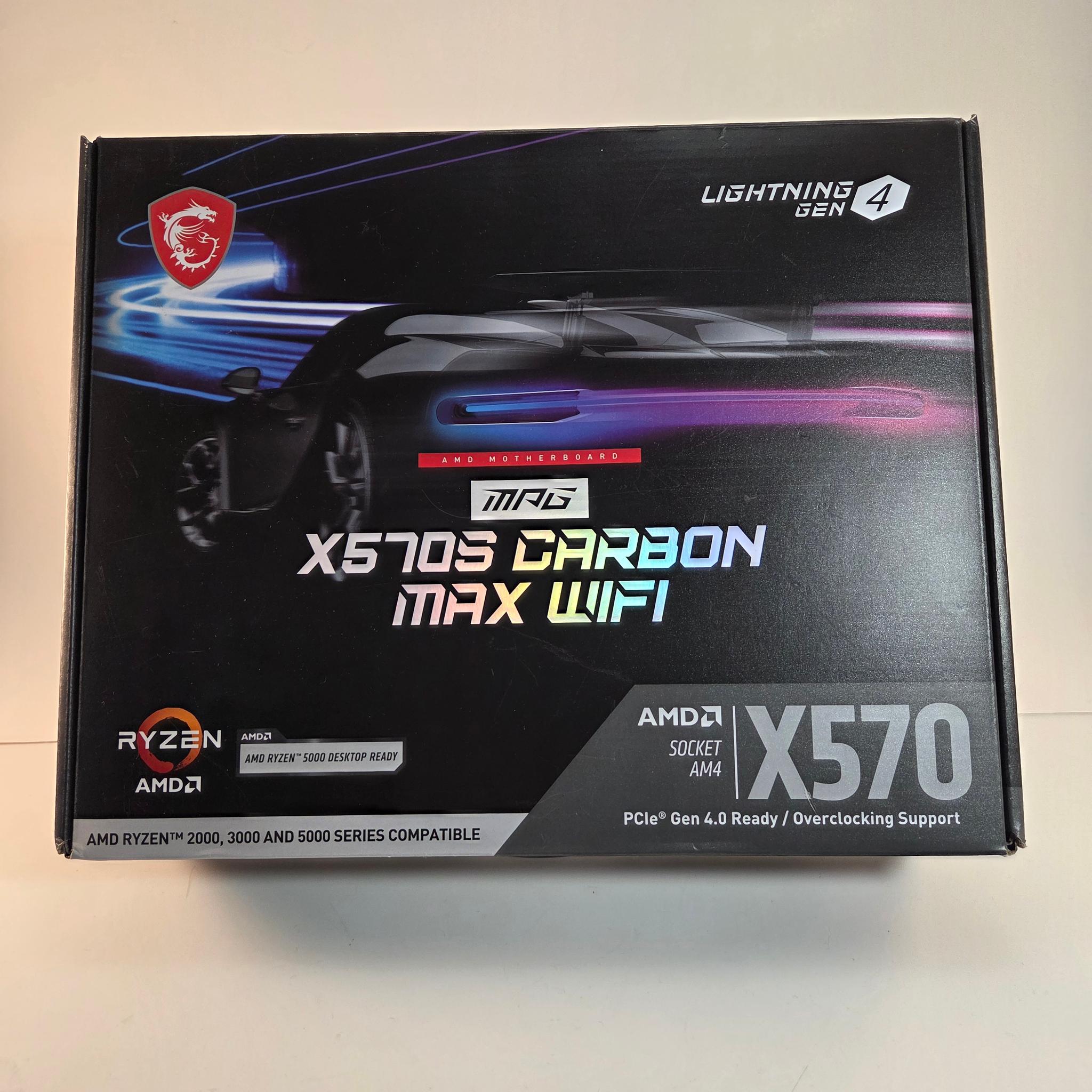 MSI MAG X570S Carbon Max WiFi Motherboard