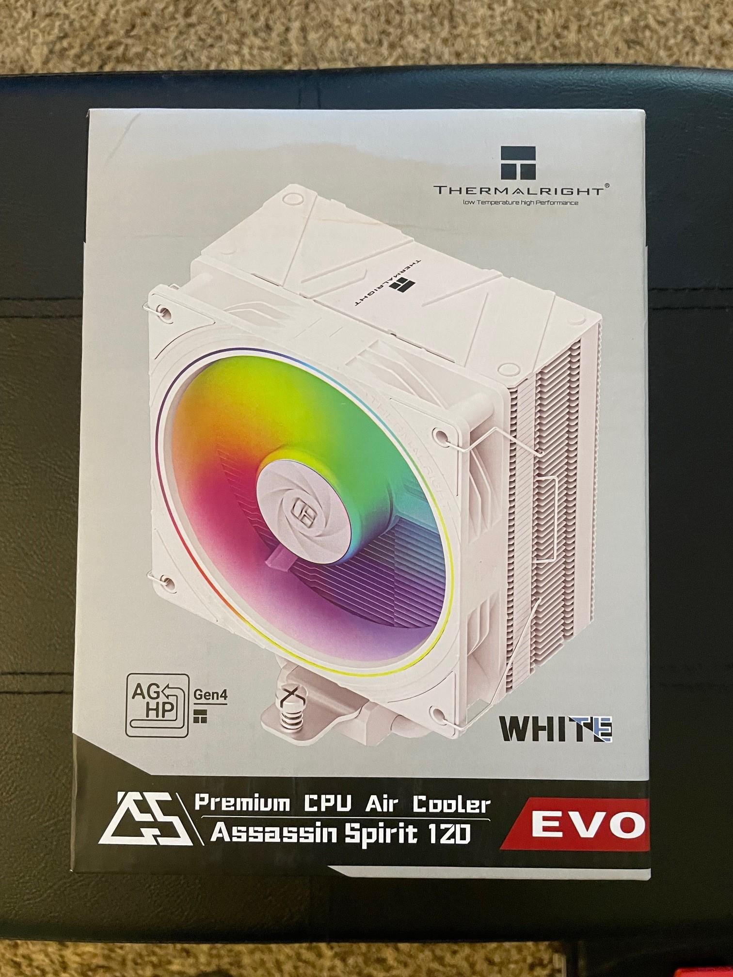 Virtually New Ryzen 5 7500F with Virtually New Thermalright Assassin Spirit 120 EVO (White)