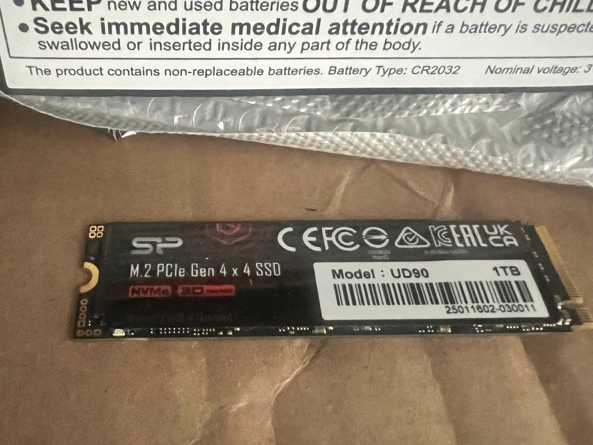 (PRIVATE) Silicon Power UD90 Gen4 1TB