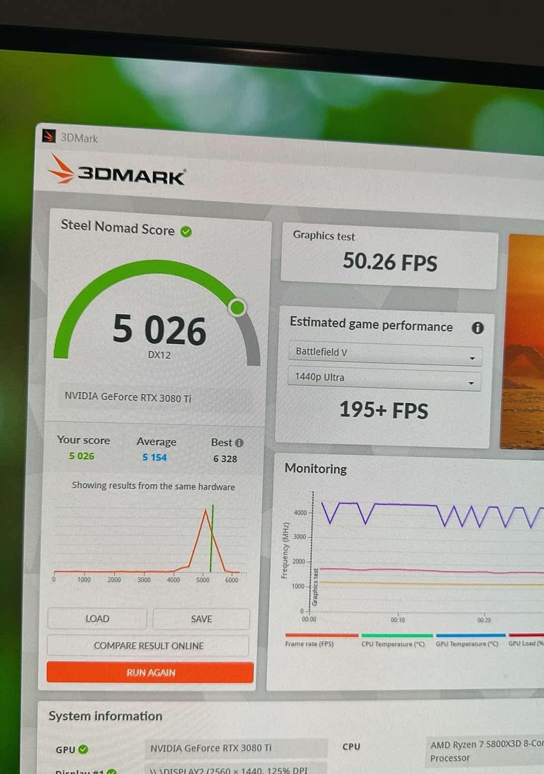 NVIDIA GeForce RTX 3080 Ti Founders Edition 12GB GDDR6X Graphics Card