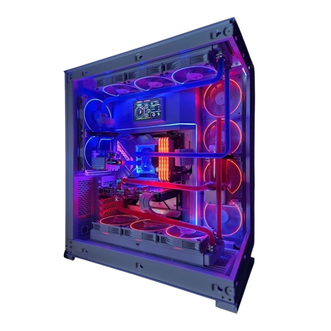 🟦 Rivals 🟥: RTX 3090 | Intel 12700k | 32GB DDR4 RAM | 2.5TB SSD | 12 RGB Fans | White Gaming PC