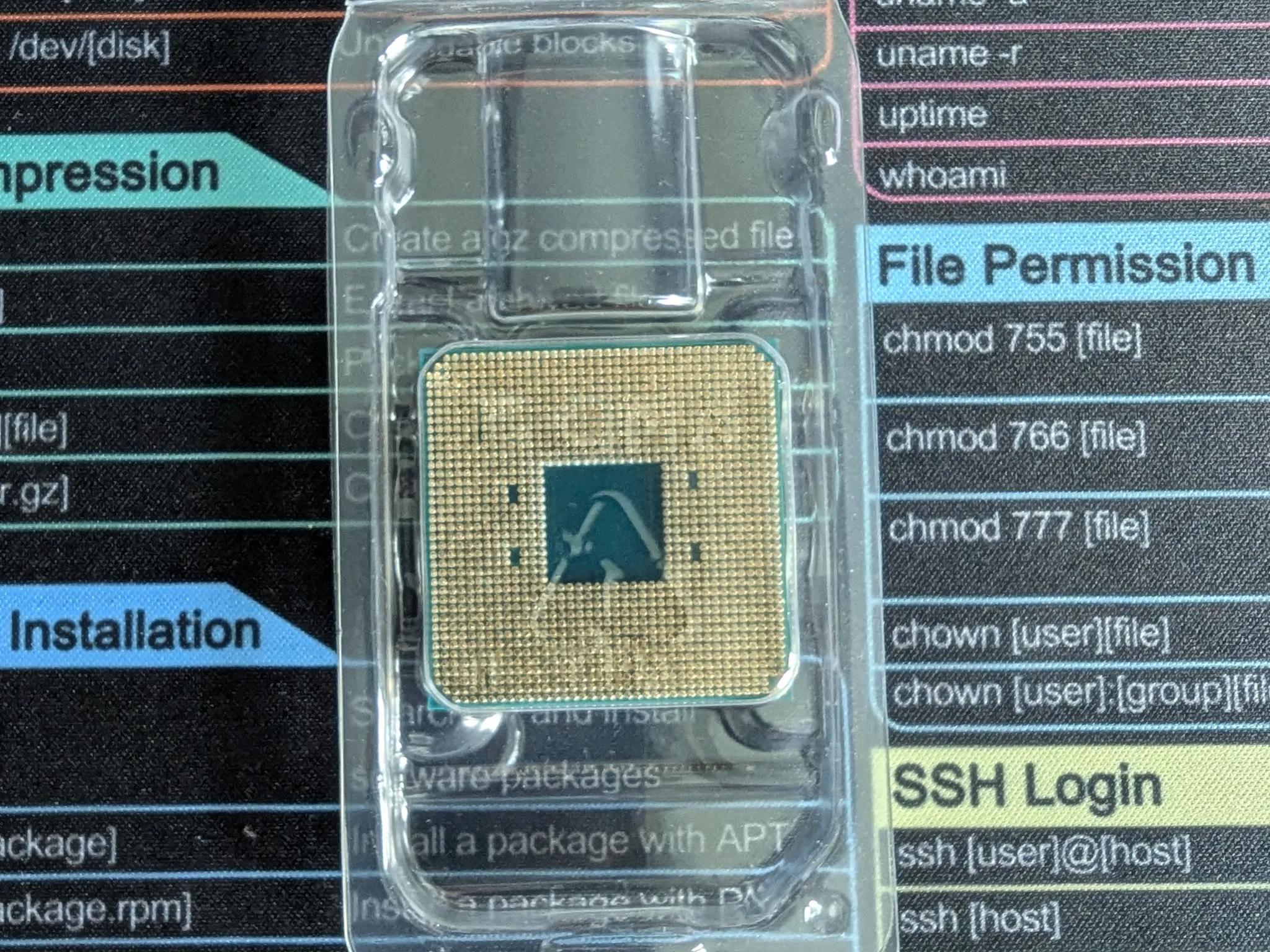 AMD Ryzen 5 2600X 6-core, 12-thread CPU