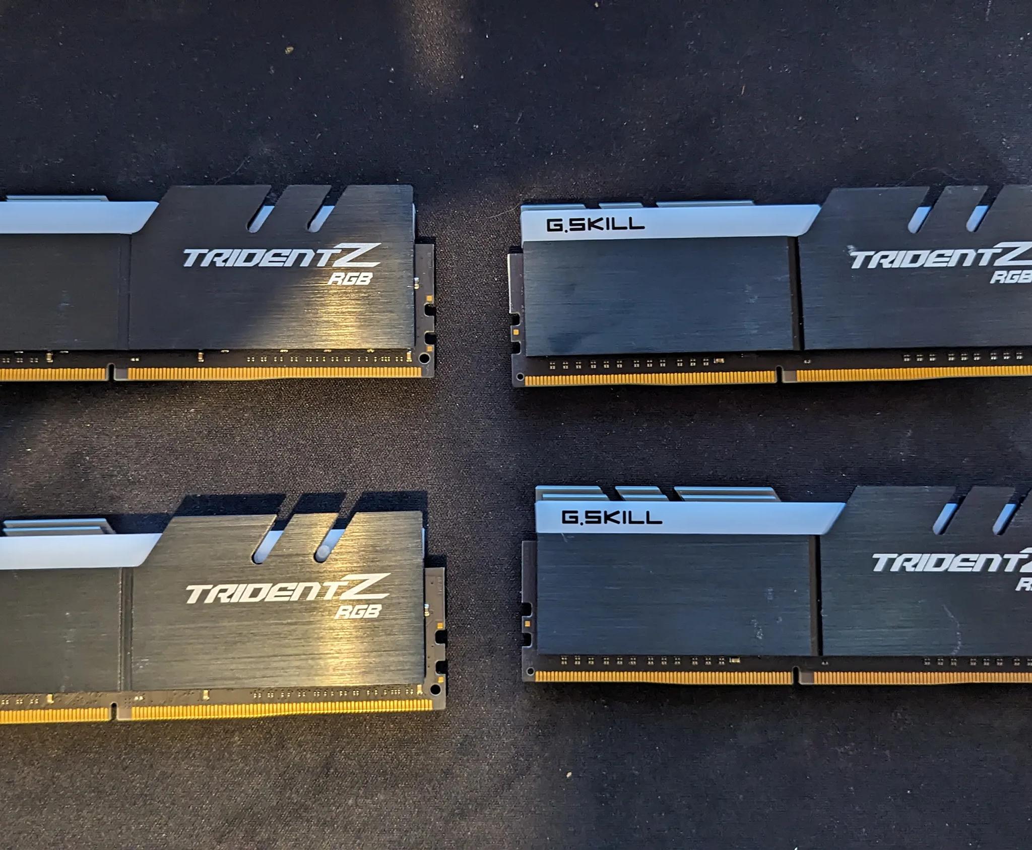 G.Skill Trident Z RGB 64 GB (4 x 16 GB) DDR4-3600 CL18 Memory FREE SHIPPING