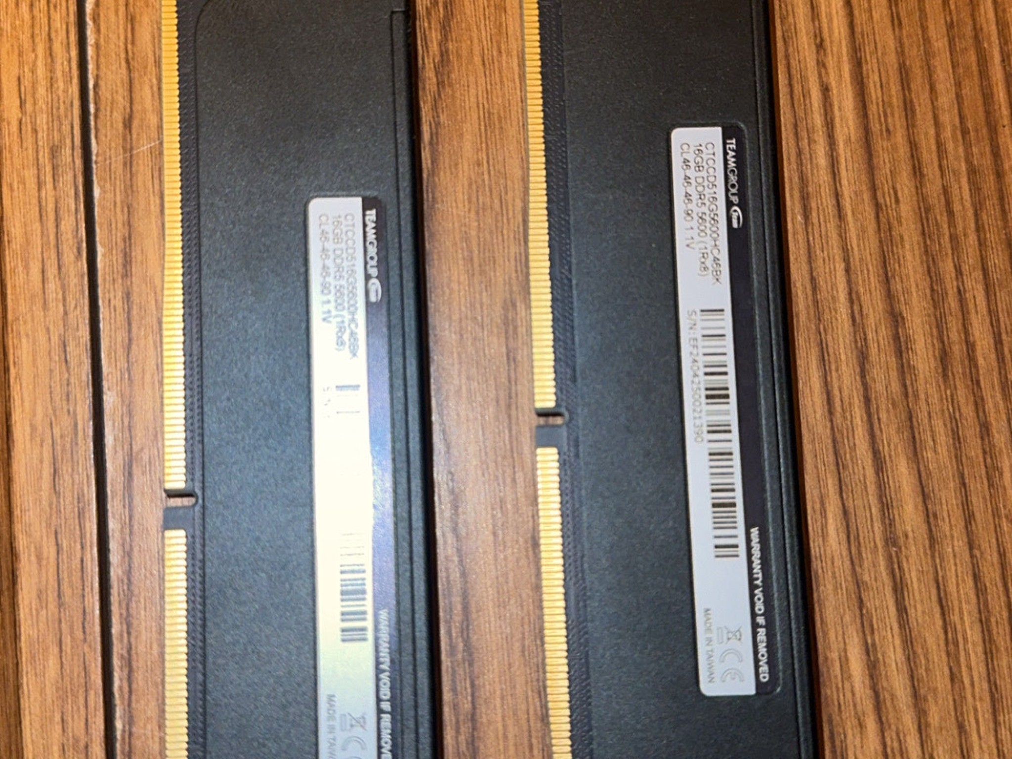 Teamgroup DDR5 32 GB 5600 CL 46 *Lightly Used*
