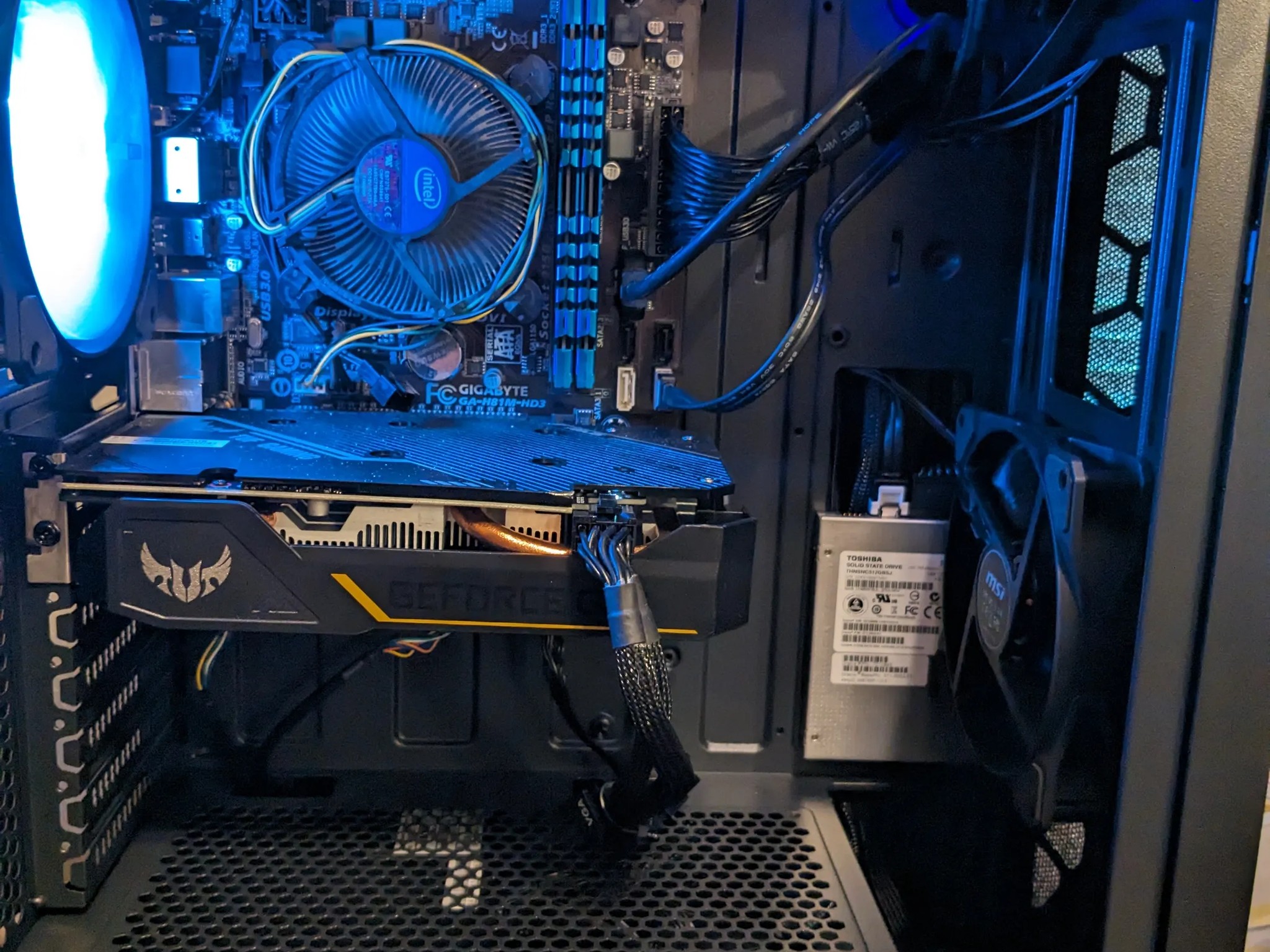 FREE SHIP|| i7-4770, 1660 SUPER, 16GB RAM, 512GB SSD, Win10, Wifi, RGB
