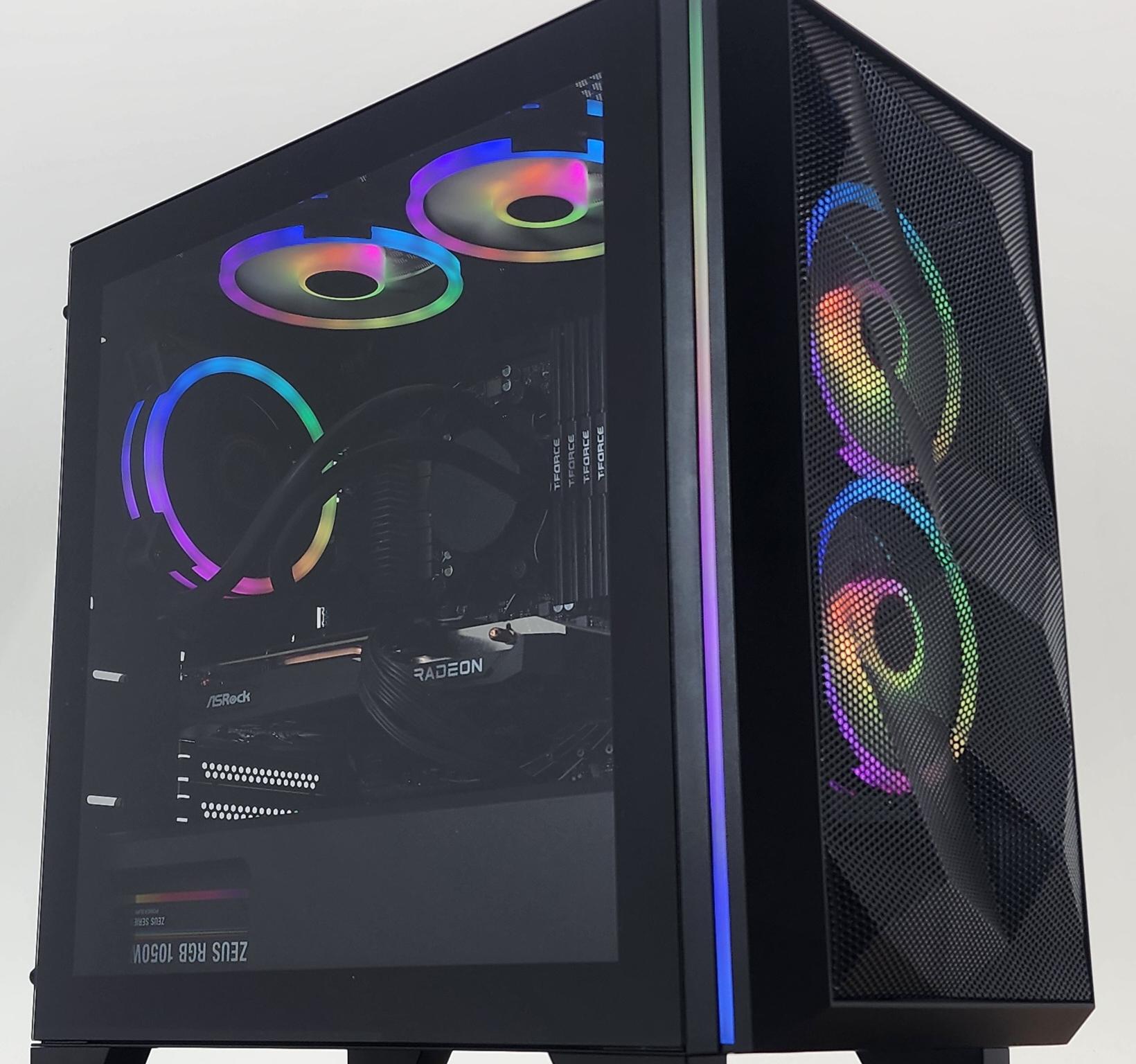 Gaming PC Ryzen 5 8400F 32GB RAM 1TB SSD RX 7600 8GB Windows 11 Computer