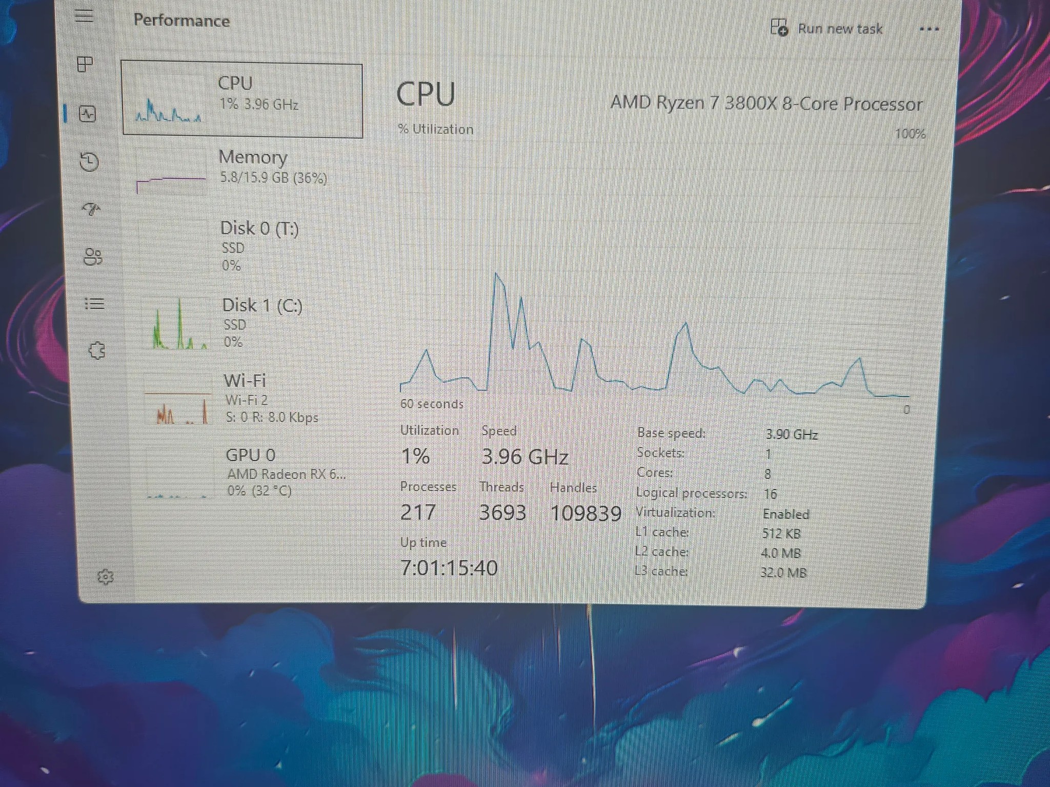 AMD Gaming PC: 6700xt, R7 3800x