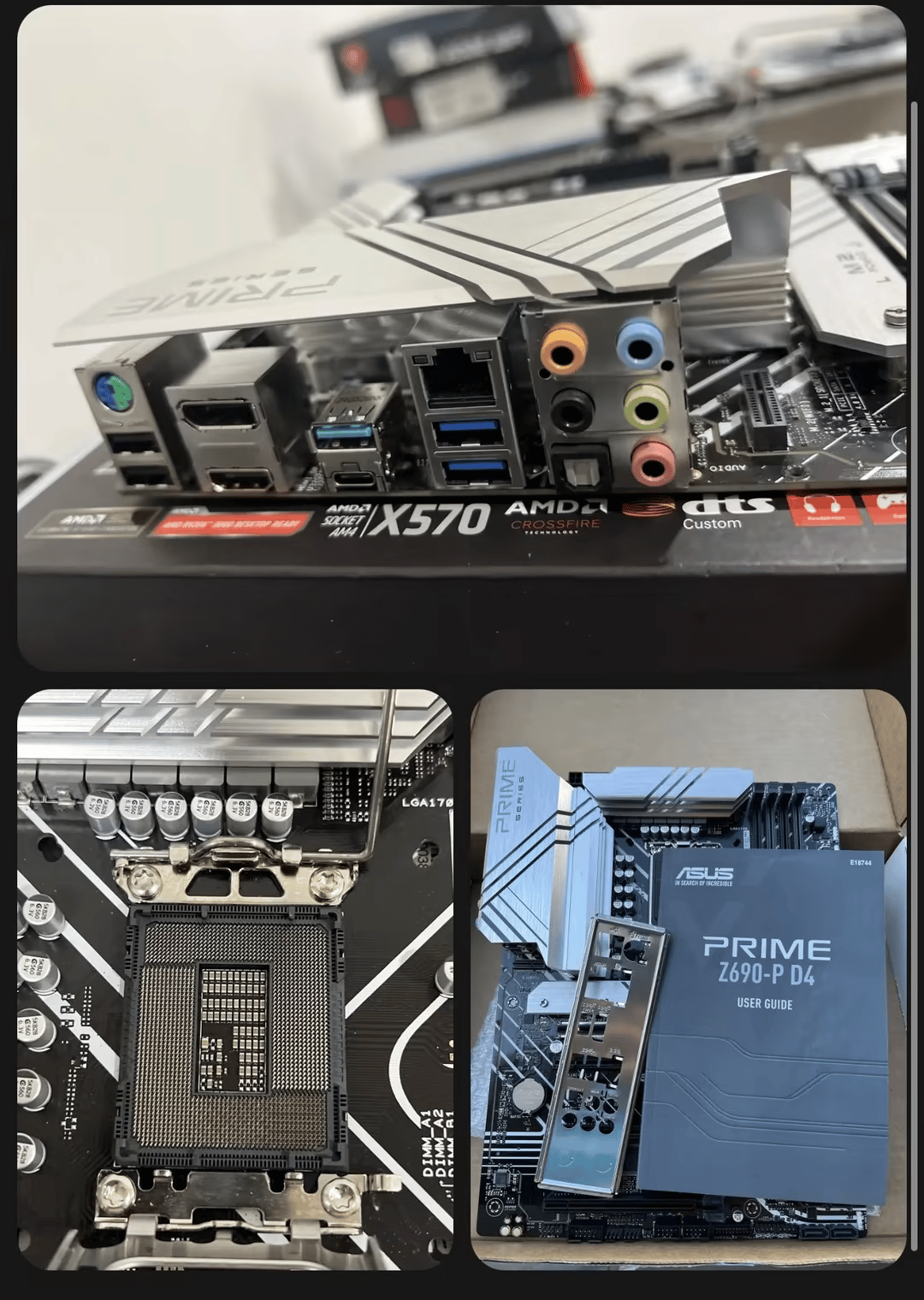 ASUS Prime Z690-P D4 LGA 1700 (Intel 12th Gen) ATX Motherboard (PCIe 5.0,DDR4,3X M.2,2.5Gb LAN