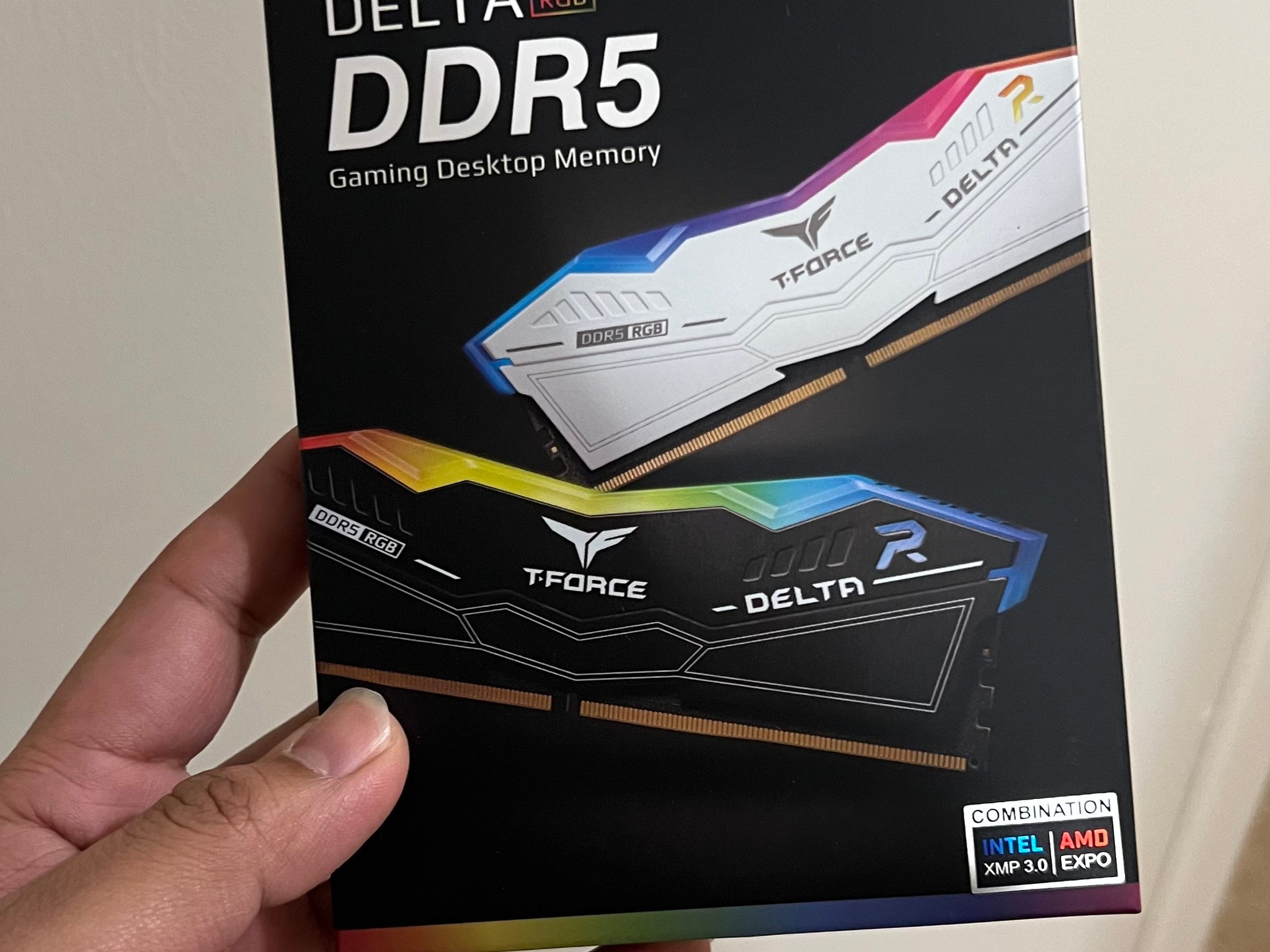 DDR5 Memory (RAM) | 16 GB | 6000 MHz | Teamgroup T-Force Delta RGB | New in Box