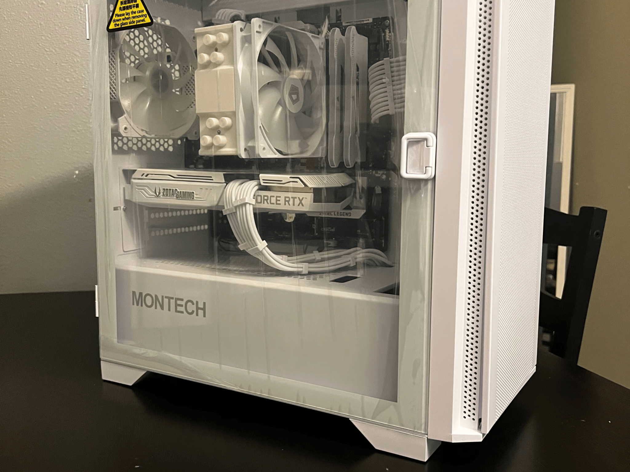 All White Custom Gaming PC | RTX 3060 + Ryzen 5 5600X
