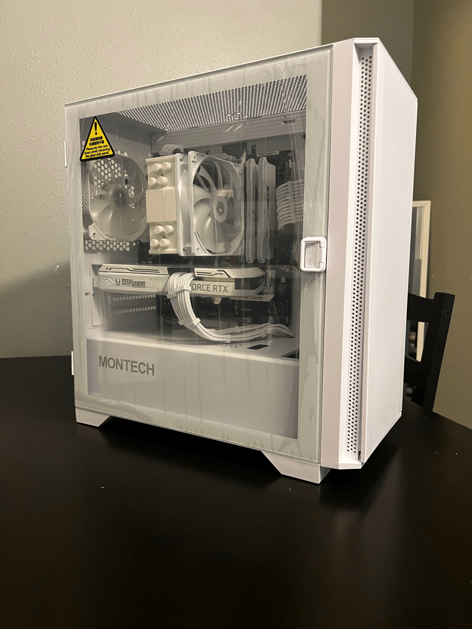 All White Custom Gaming PC | RTX 3060 + Ryzen 5 5600X