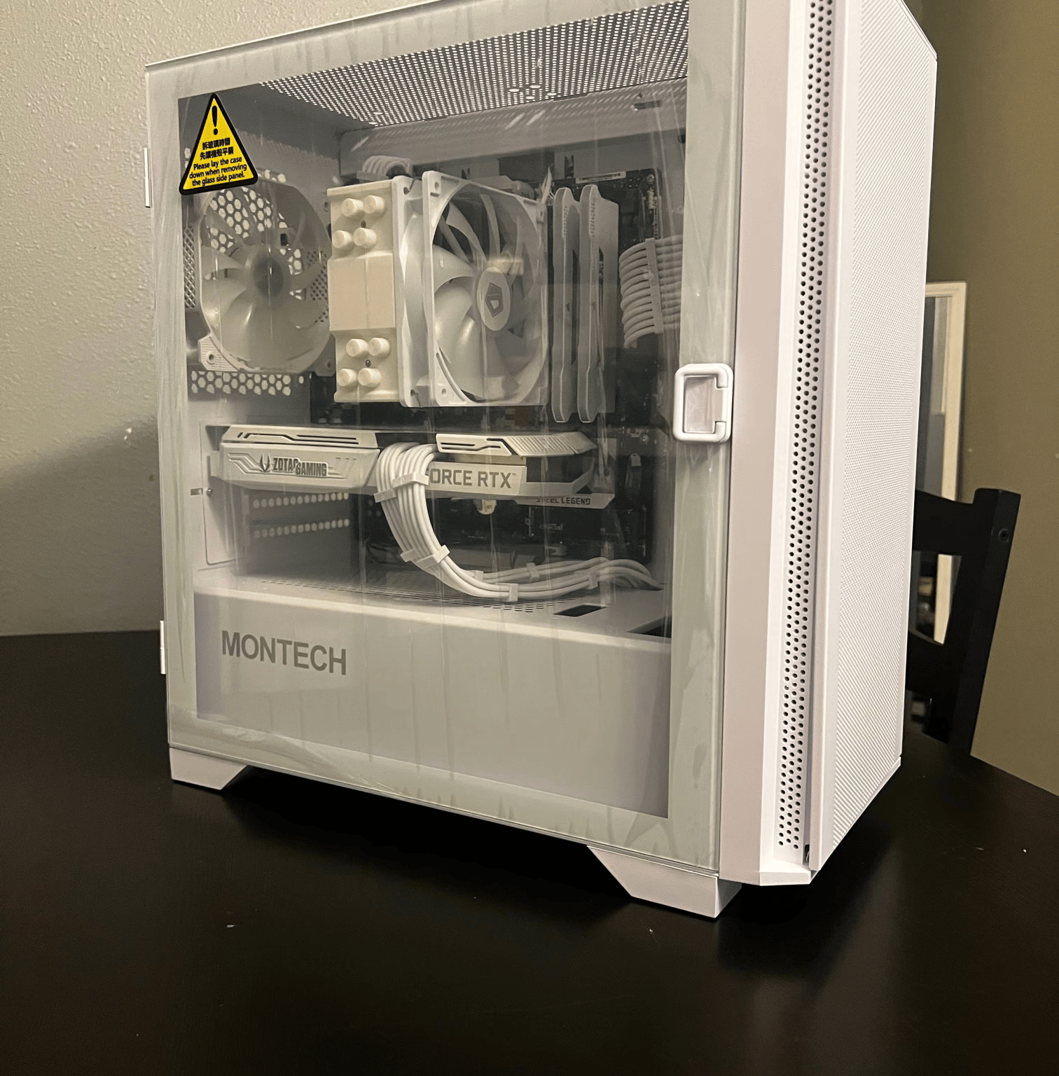 All White Custom Gaming PC | RTX 3060 + Ryzen 5 5600X