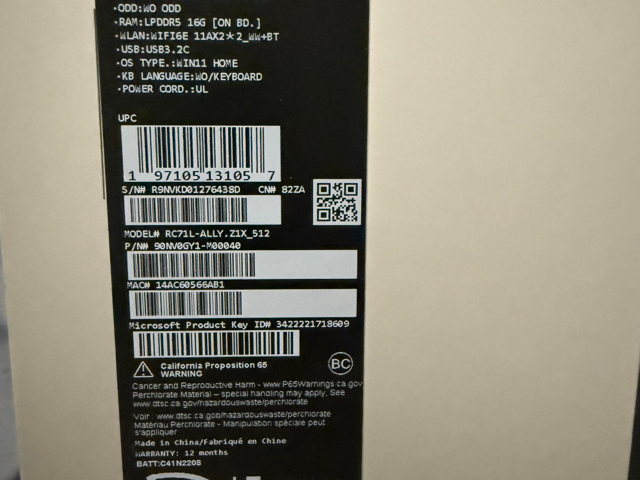 Rog ally 7 amd ryzen z1 extreme