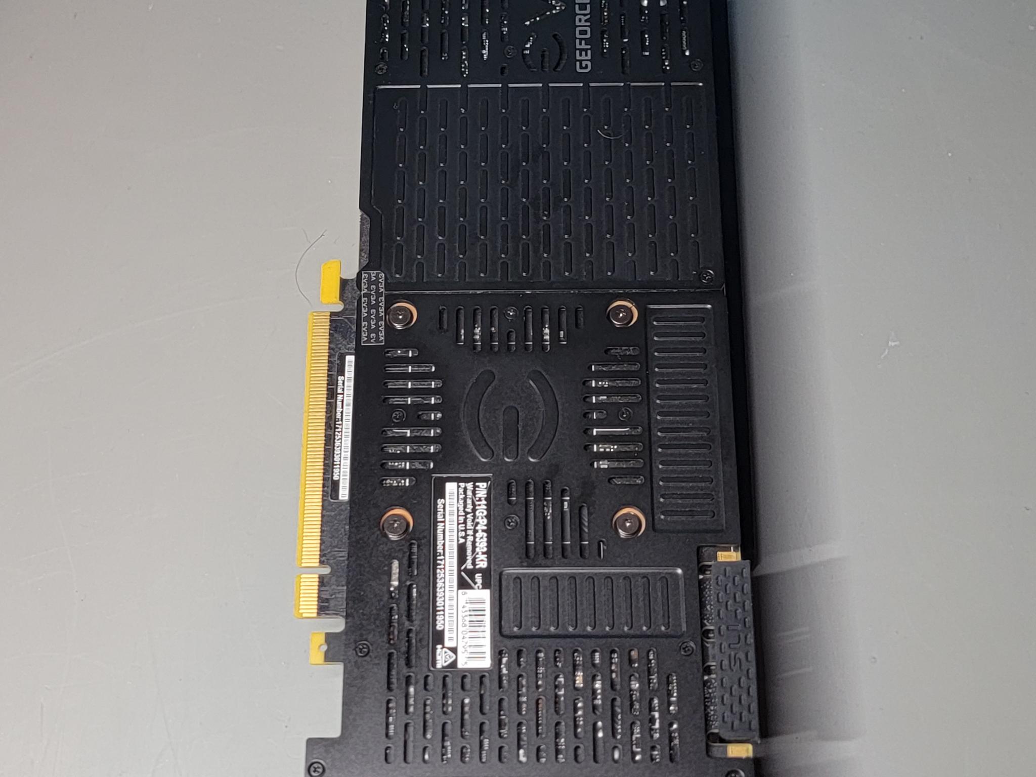 EVGA GeForce GTX 1080 Ti SC 11GB GDDR5X Graphics Card (11G-P4-6393-KR)