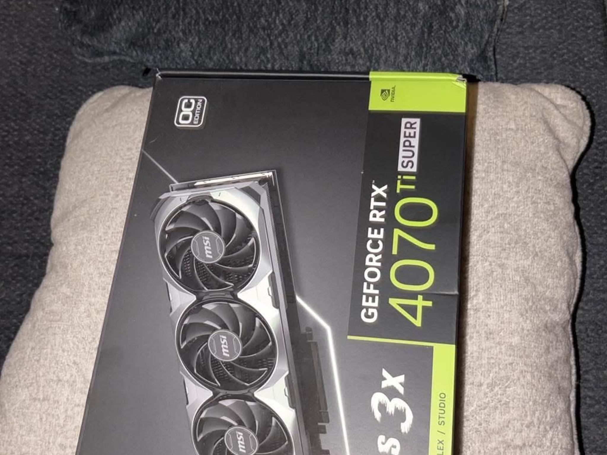 MSI VENTUS 3X OC GeForce RTX 4070 Ti SUPER