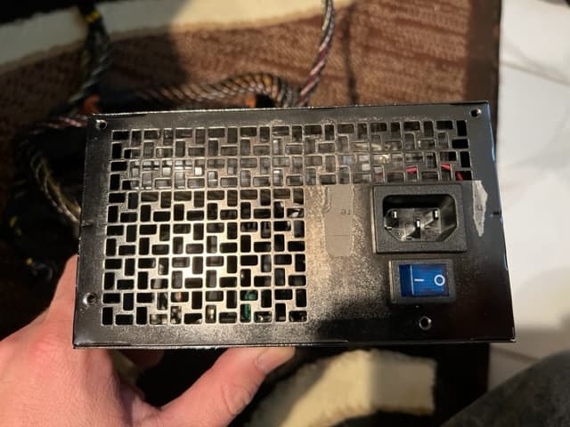 SOLY TECH ATX 600 WATT SWITCHING POWER SUPPLY NON MODULAR  MODEL: SL8600EPS