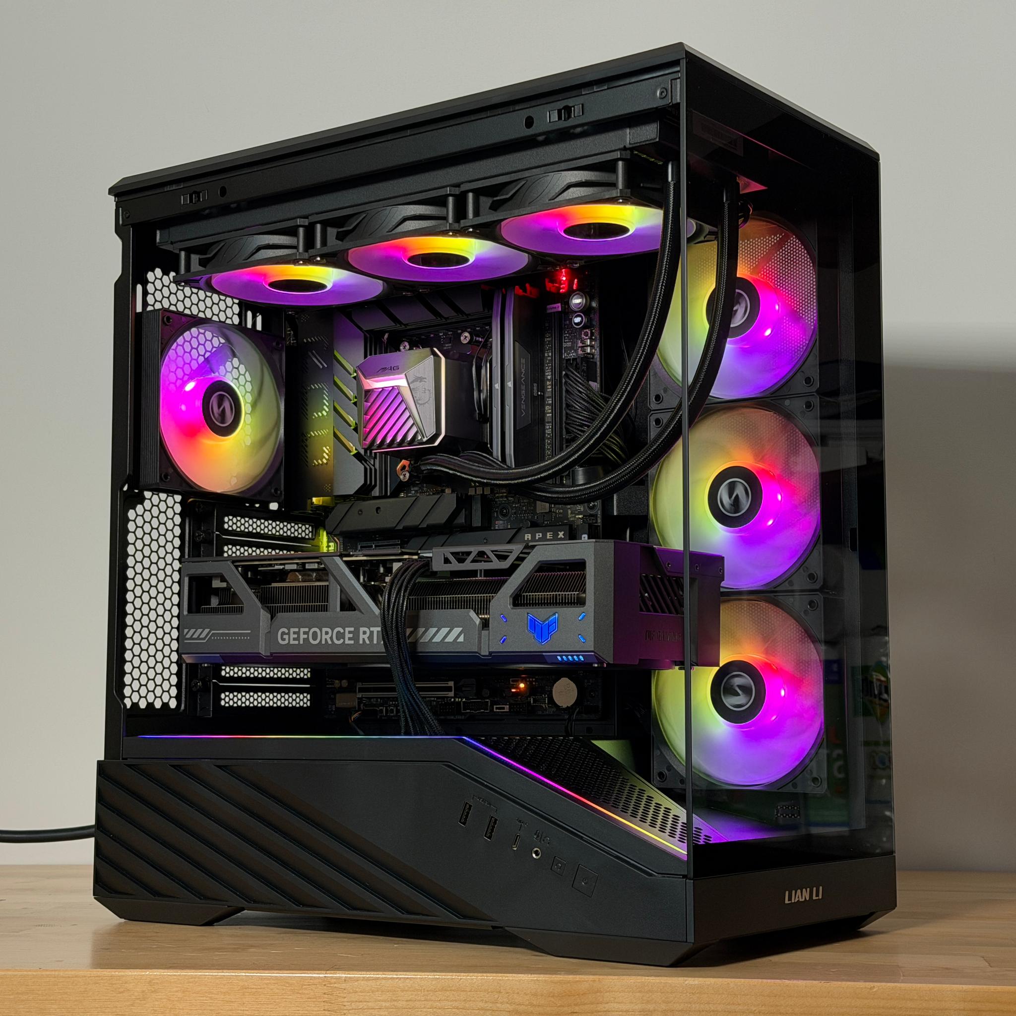 RTX 5090 Ryzen 7 9800x3d Gaming PC