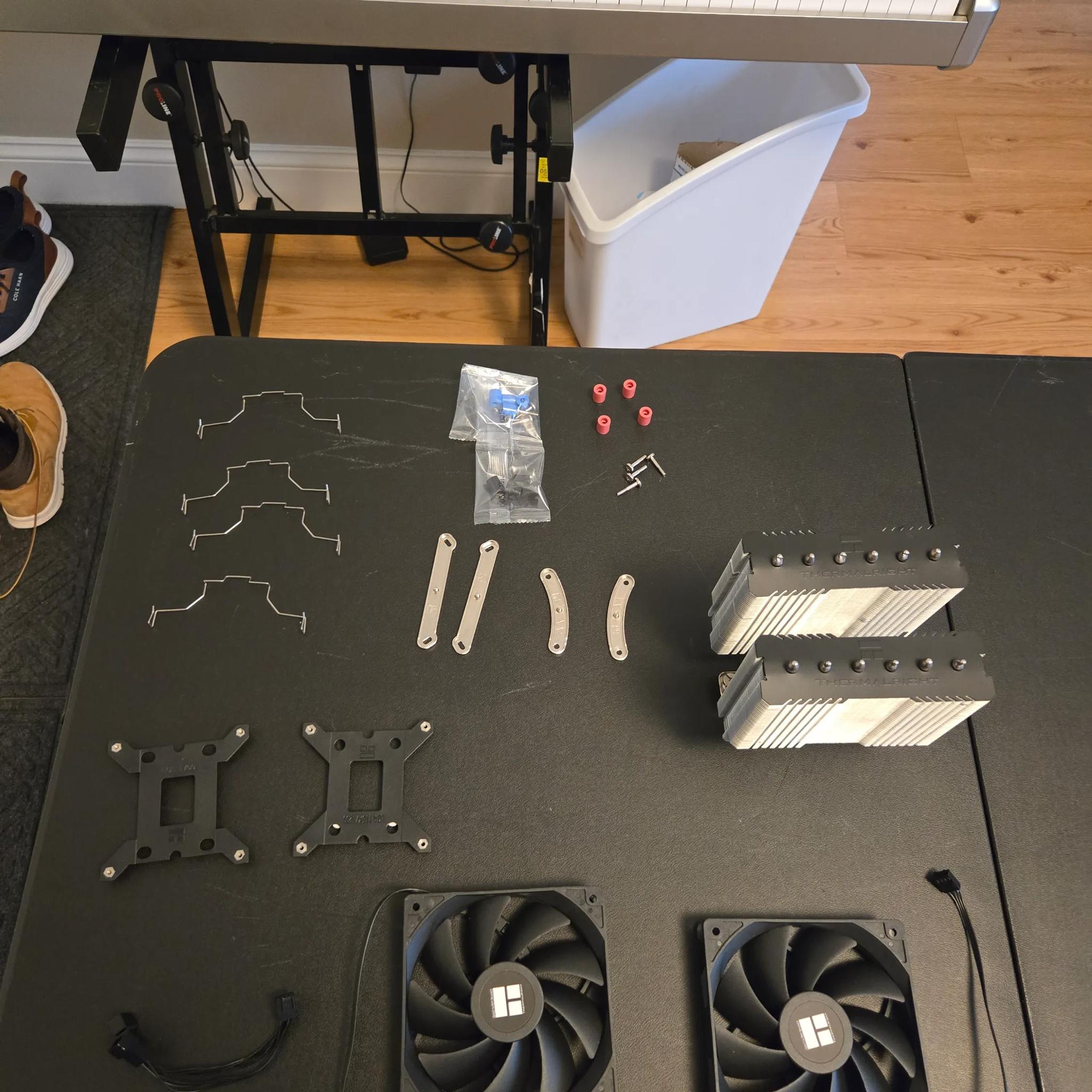 Used Thermalright Peerless Assassin 120 SE CPU Cooler Non-RGB with Black Fans