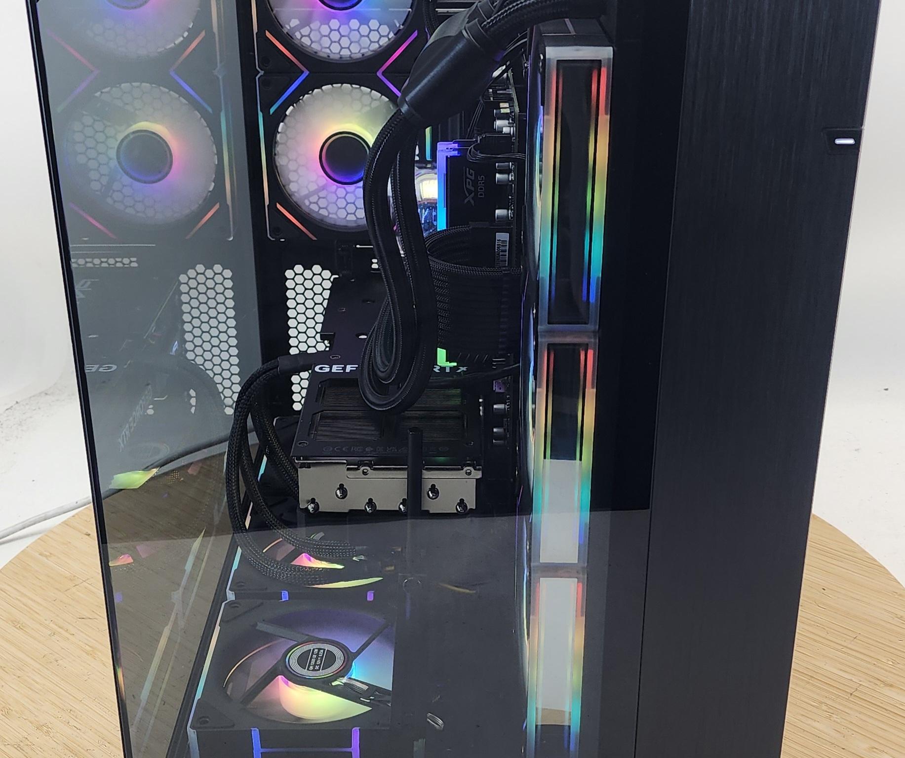 Gaming PC Ryzen 7 9700X 32GB RAM 1TB SSD RTX 4070 Ti SUPER 16GB Windows 11 Computer