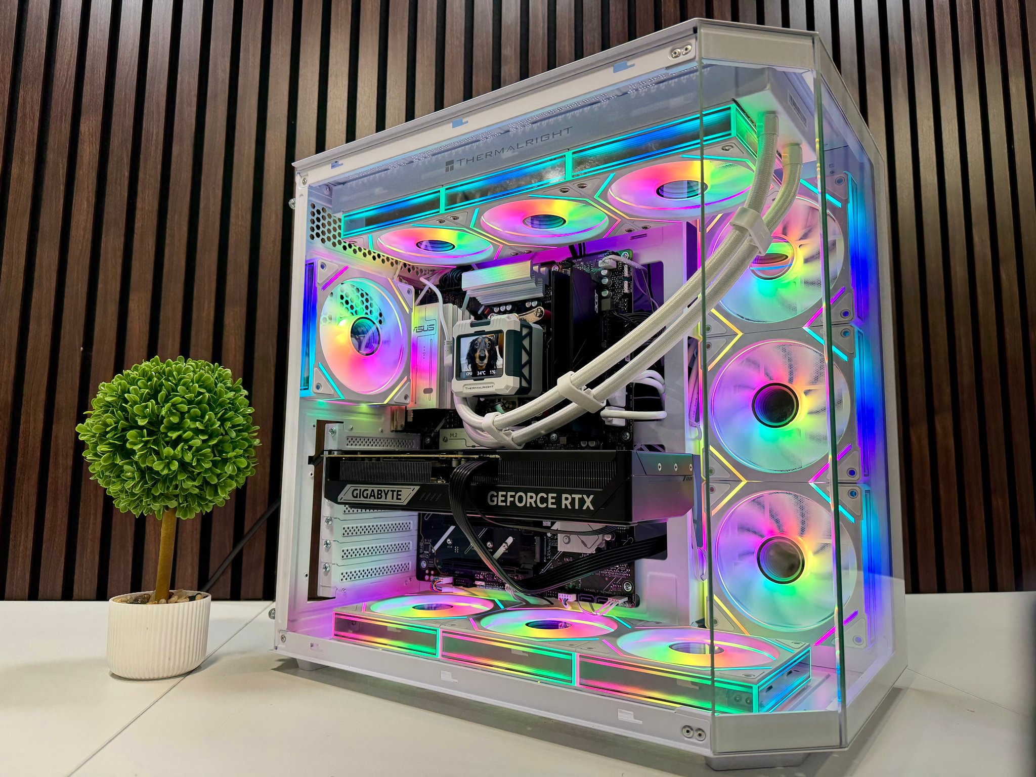 RTX 5070 TI | Ryzen 9800X3D | 32GB DDR5 (CL 30) | 2TB M.2 | 850W Gold PSU | ARGB Fans | Wind...