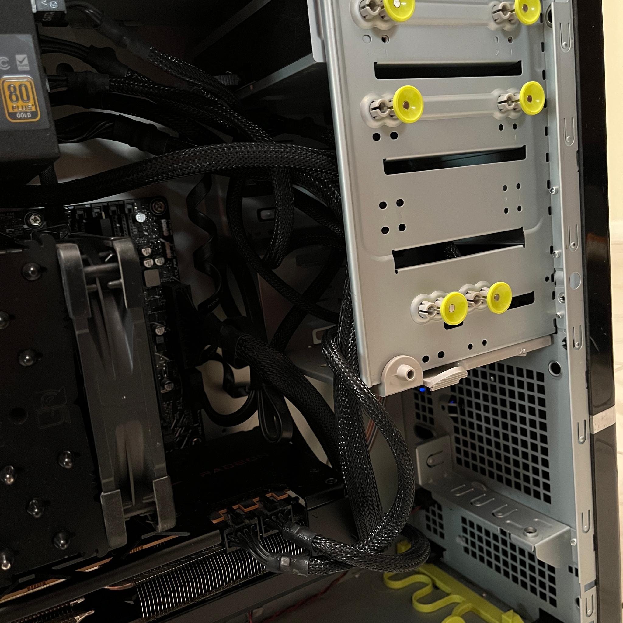 AMD RX 7800 XT 16GB, AMD Ryzen 5 7600x, 16GB RAM, 1TB SSD - High FPS Office Gaming PC w/ Wi-Fi & BT