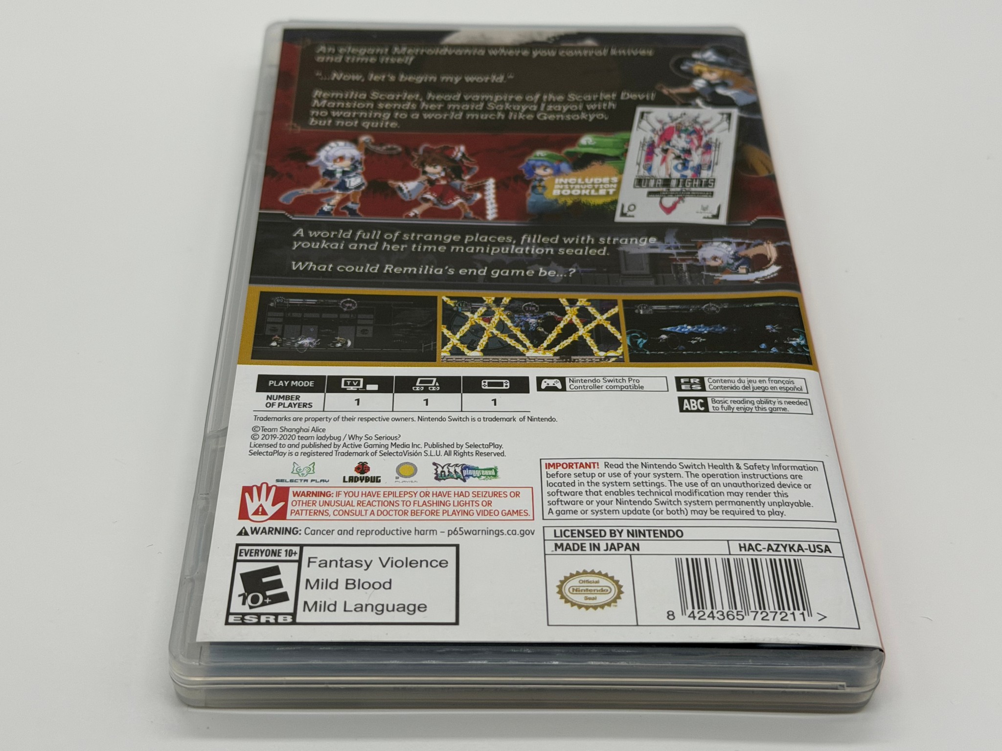 Touhou Luna Nights Nintendo Switch Game