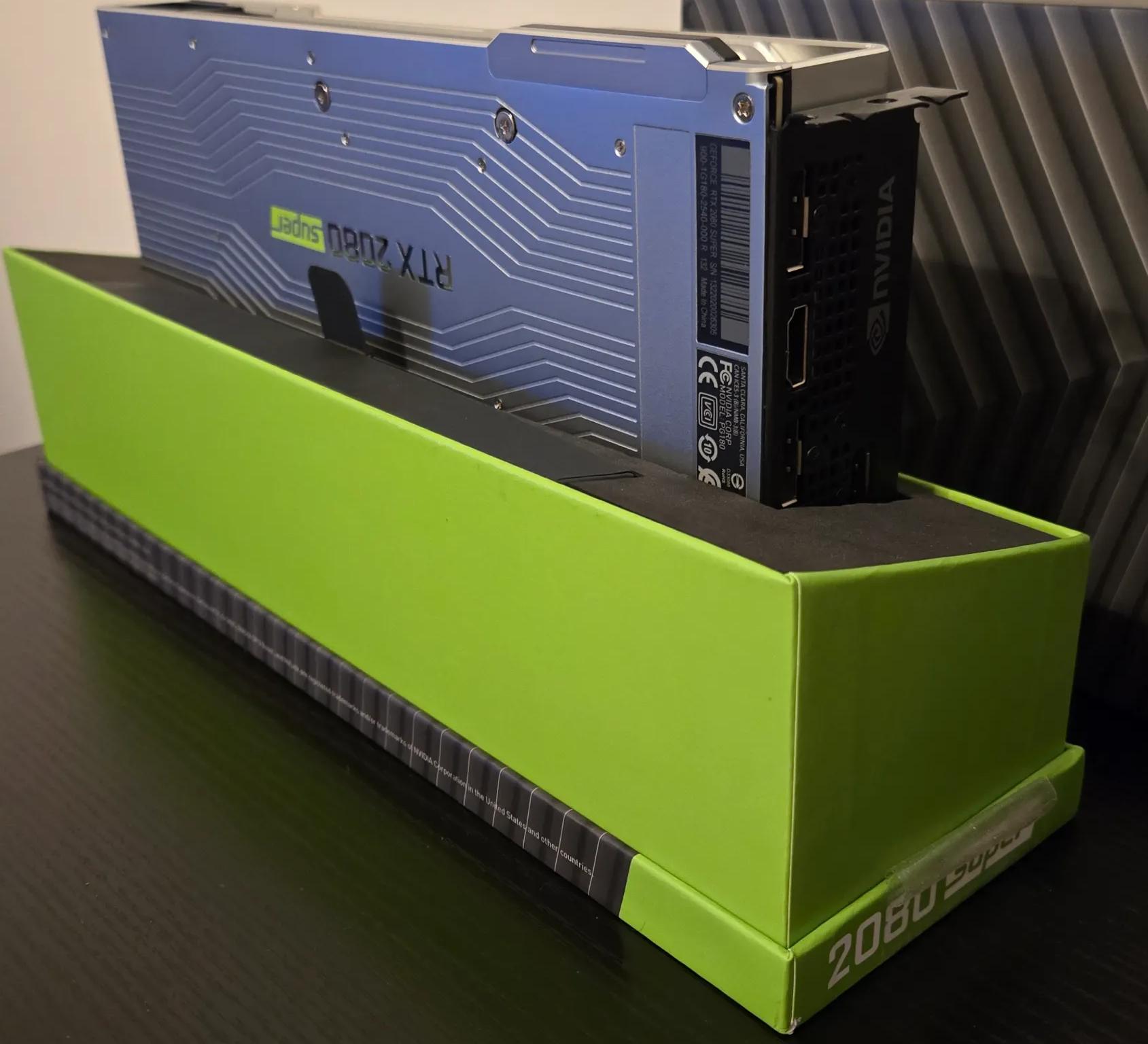 NVIDIA RTX 2080 Super Founder's Edition **MINT CONDITION**