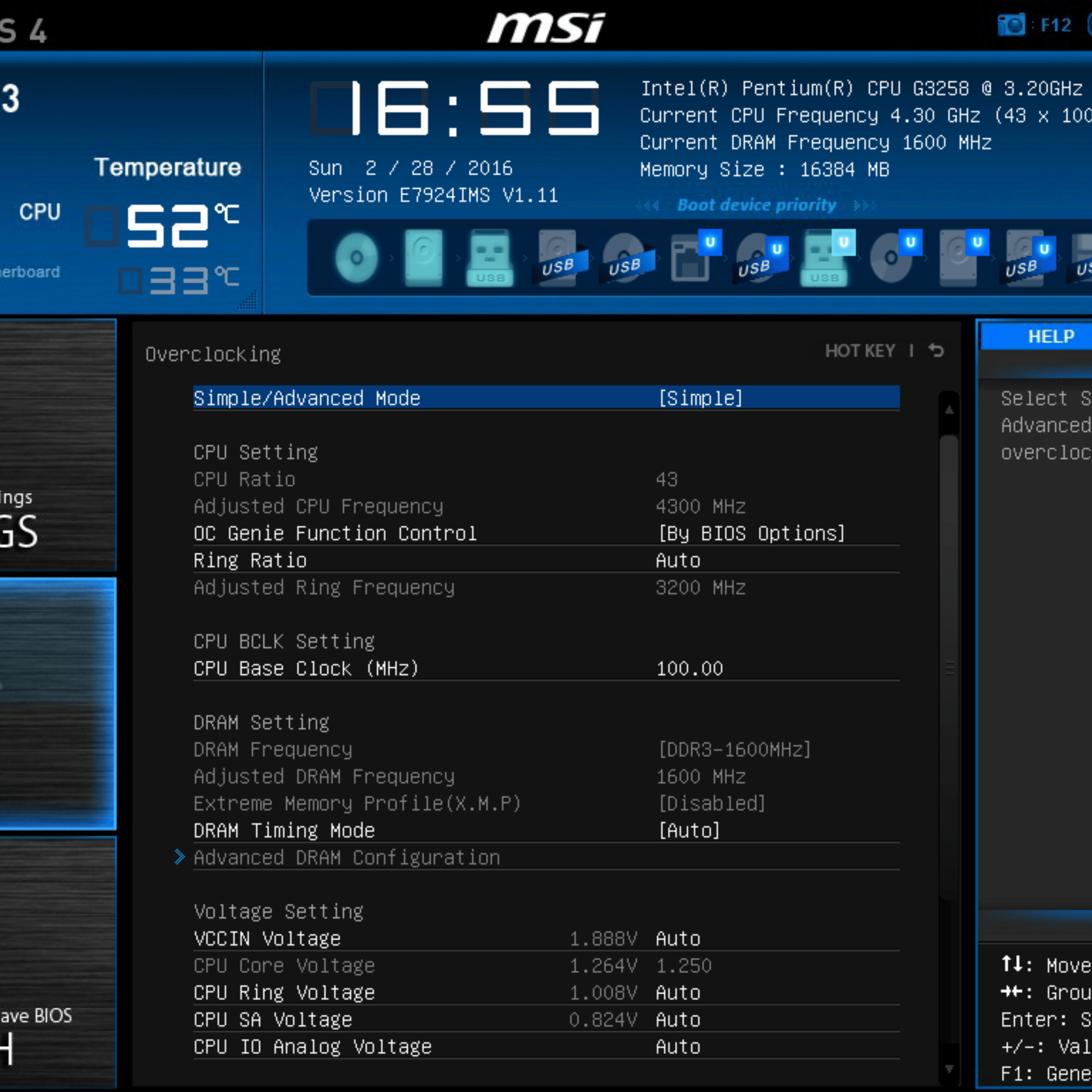 Working Combo! MSI Z97M + Intel Pentium 20th Anniv. Edition G3258 + Noctua NHL9i Cooler + 16GB DDR3