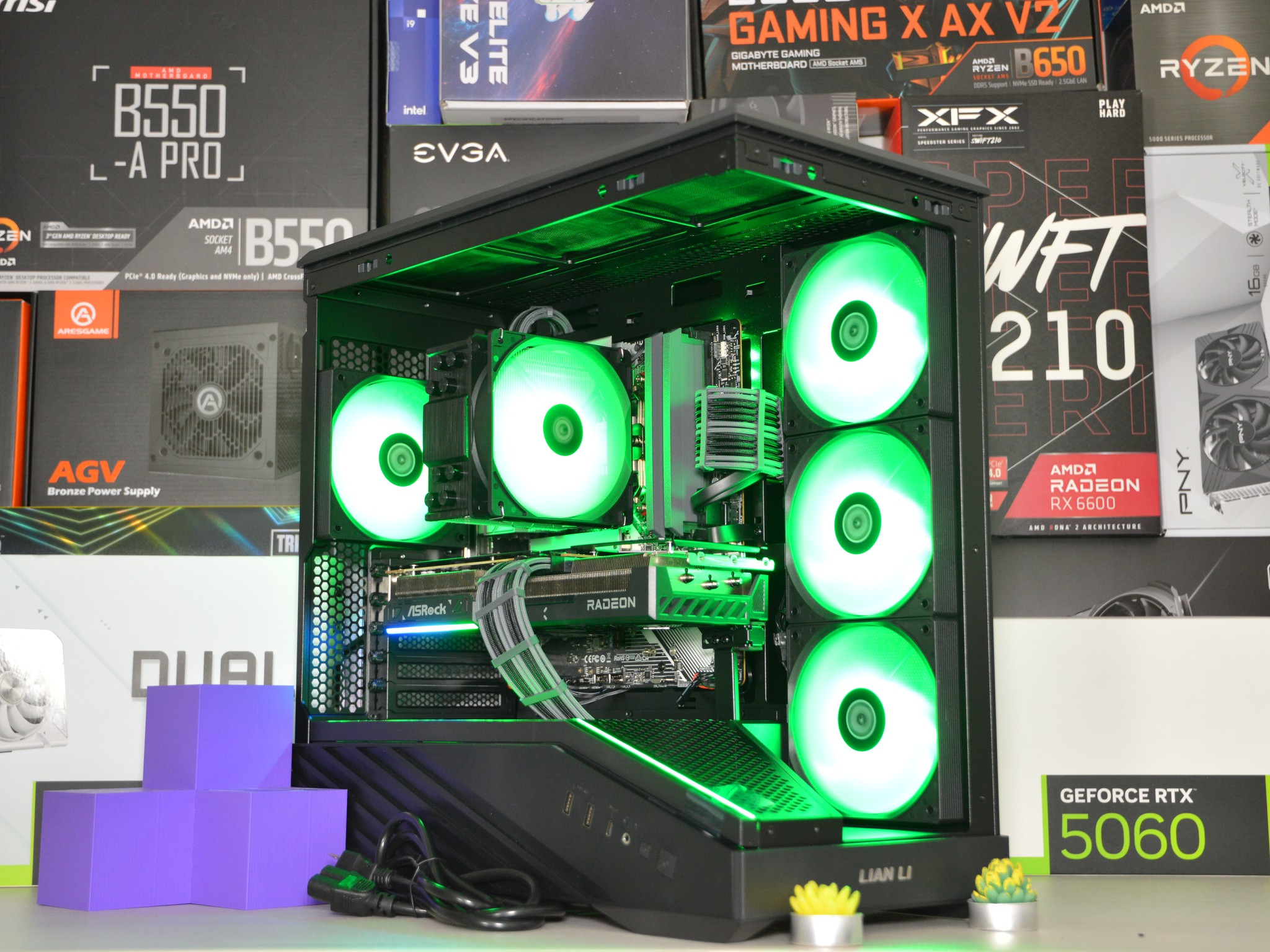 ⚫⚫ | RX 9070 16GB | RYZEN 7 7700X | 16 GB DDR5 RAM | 1TB NVME SSD | Royal Knight |