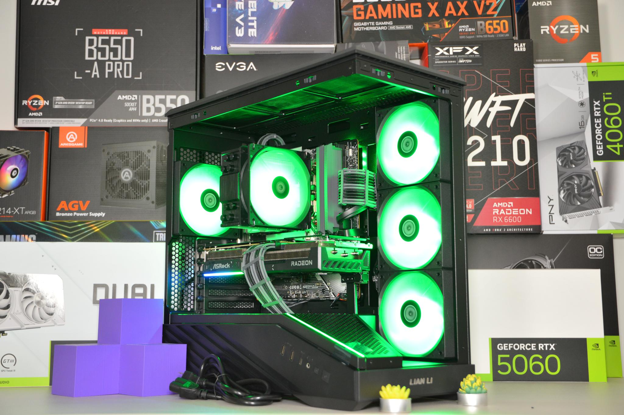 ⚫⚫ | RX 9070 16GB | RYZEN 7 7700X | 16 GB DDR5 RAM | 1TB NVME SSD | Royal Knight |