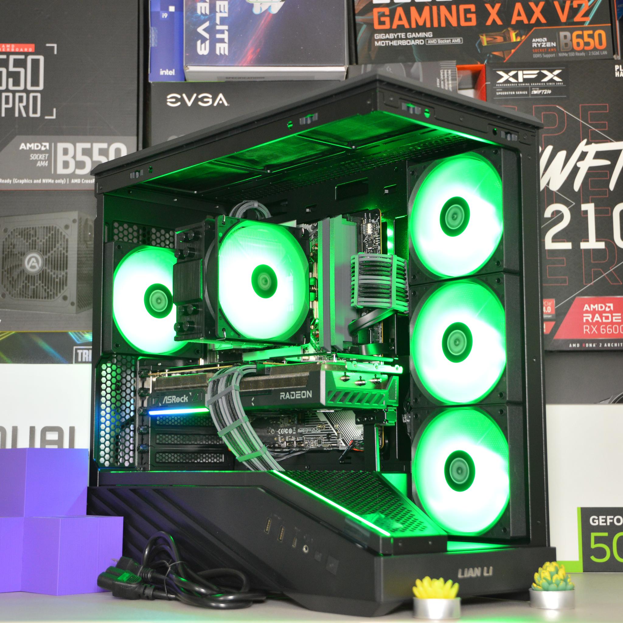 ⚫⚫ | RX 9070 16GB | RYZEN 7 7700X | 16 GB DDR5 RAM | 1TB NVME SSD | Royal Knight |