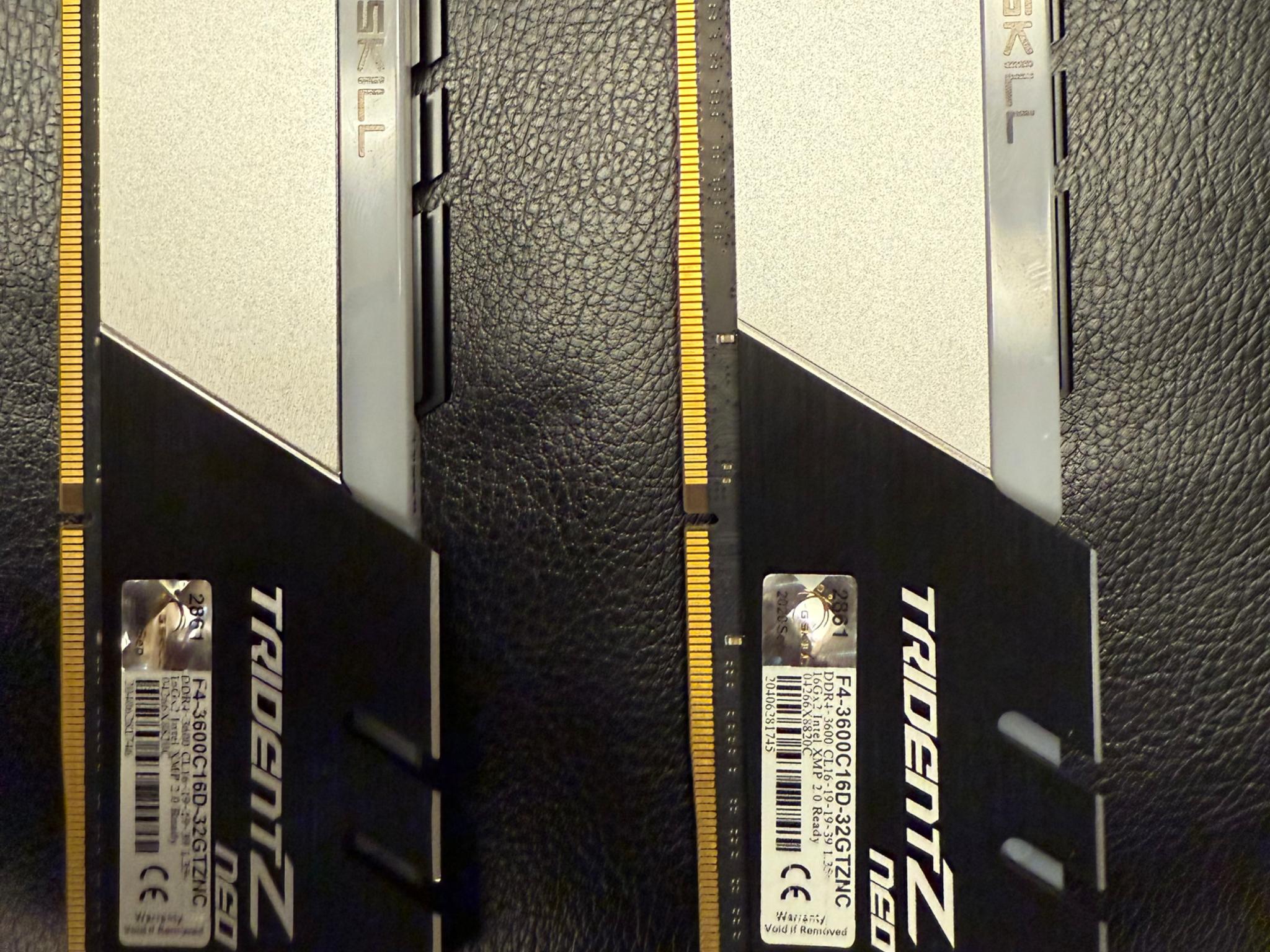 G. Skill Trident Z Neo 2X16 DDR4 3600mhz