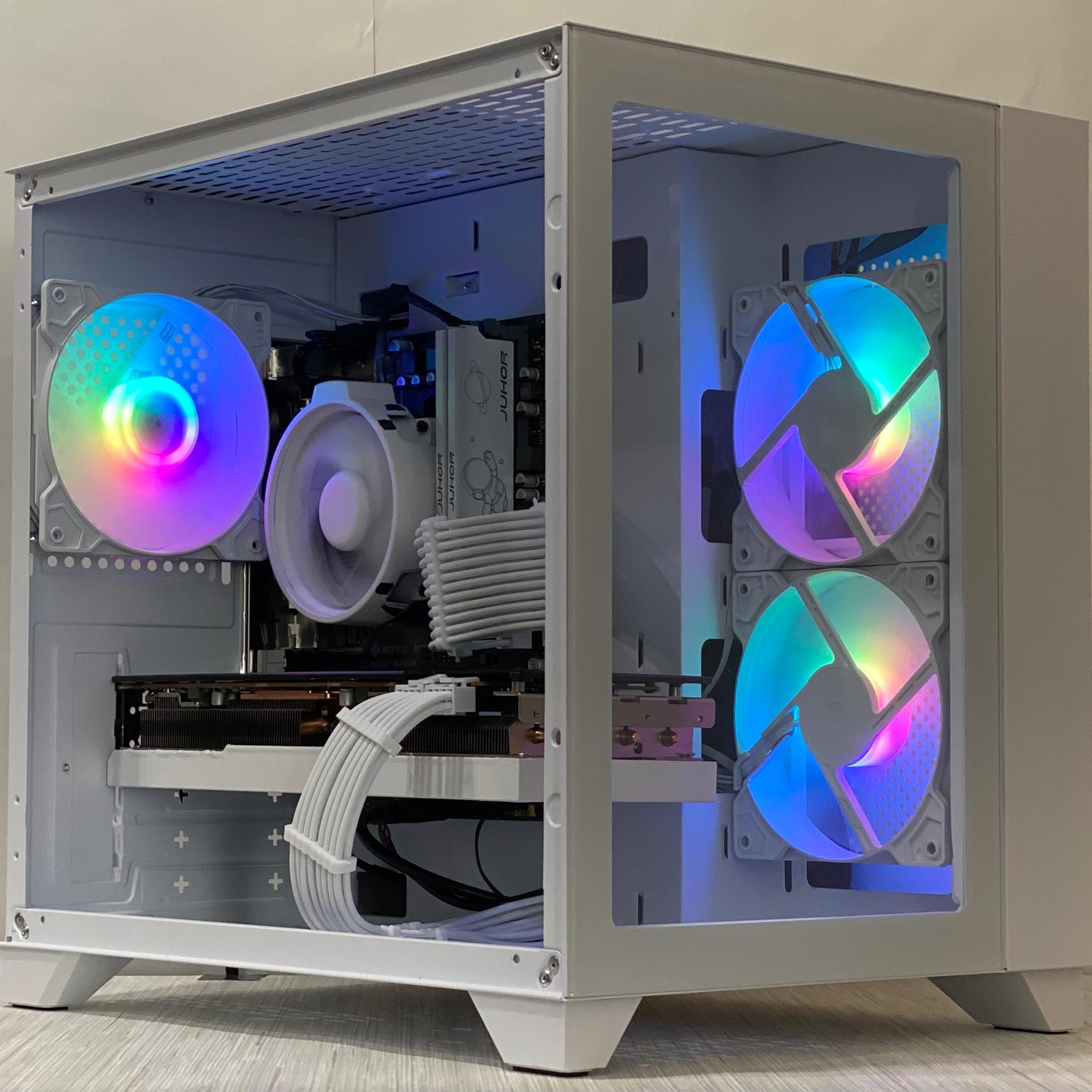 RX 7700 XT, Ryzen 5, 32GB DDR4, 1TB NVMe SSD, WiFi, Windows Activated - 1440p Gaming PC