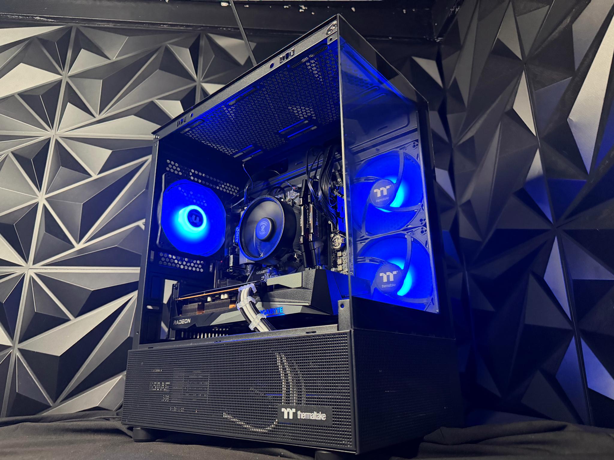 🐑🖤 BLACK SHEEP 🖤🐑 Ryzen 5 5500| RX 7600| 16 GB DDR4| 1.25 TB NVMe| 650W PSU