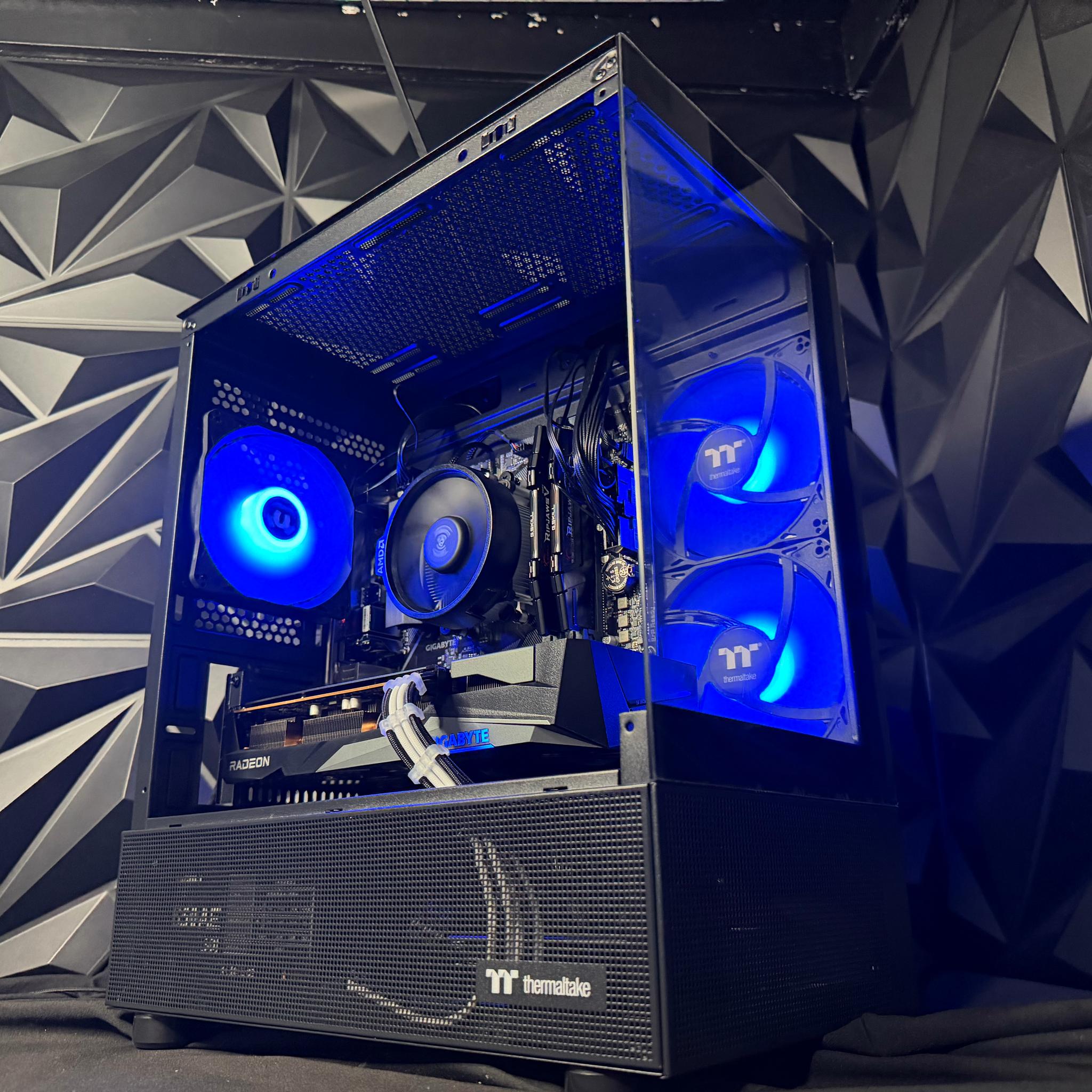 🐑🖤 BLACK SHEEP 🖤🐑 Ryzen 5 5500| RX 7600| 16 GB DDR4| 1.25 TB NVMe| 650W PSU