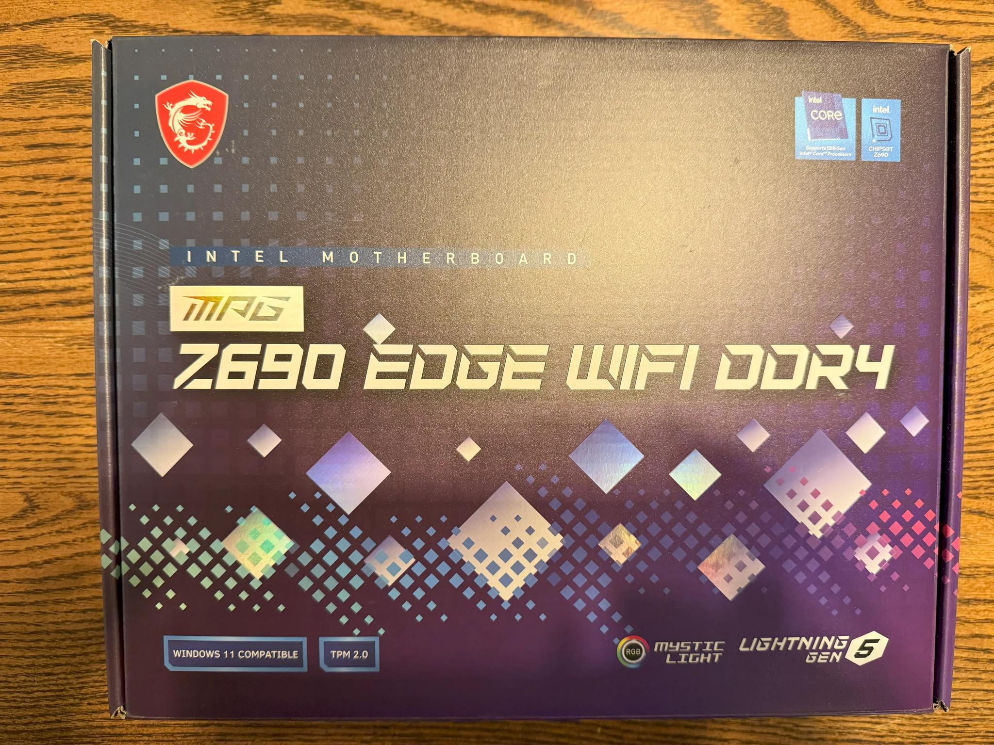 MSI Z690 Edge WiFi DDR4