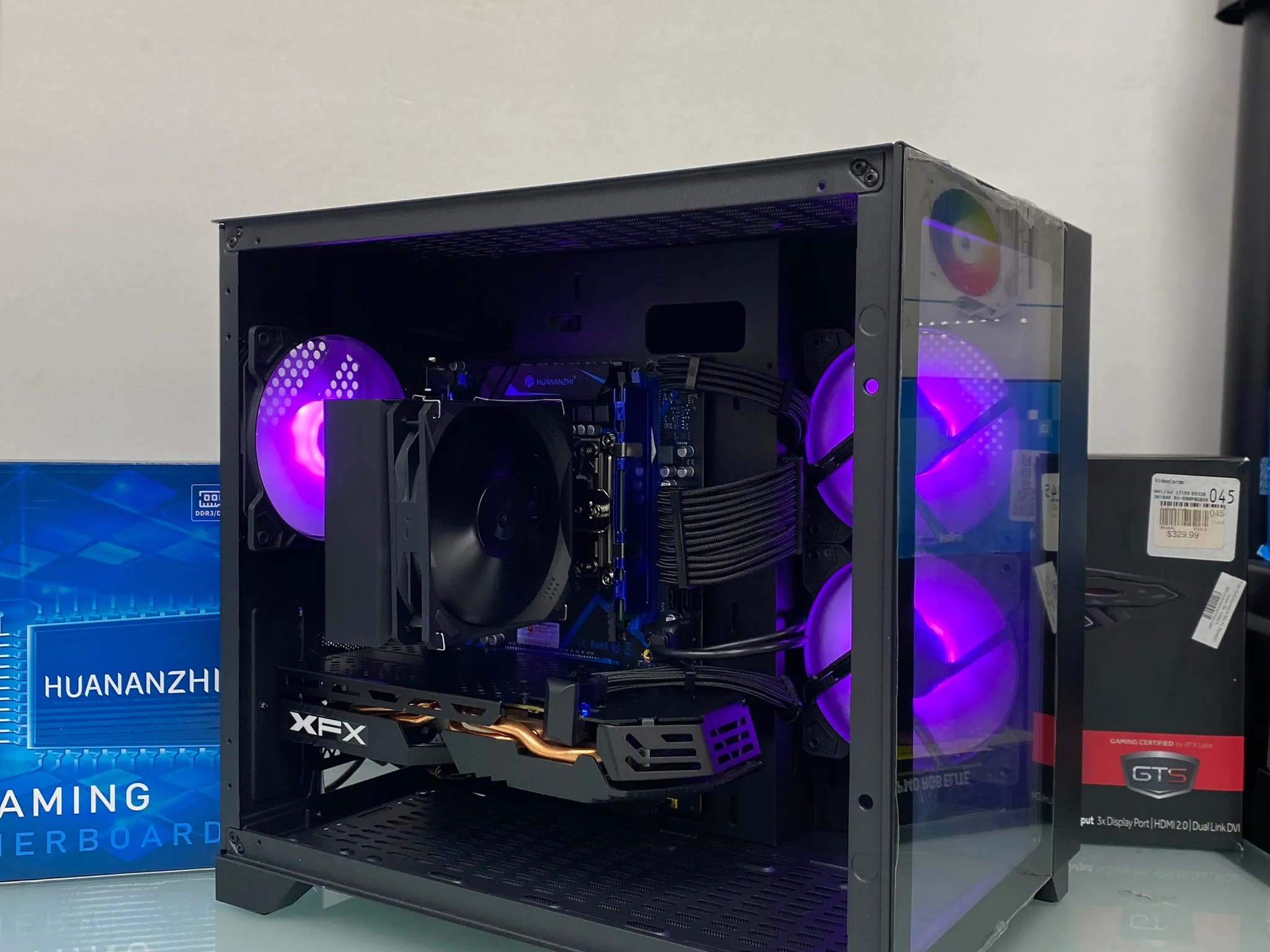 Xeon E5-2670 v3 12C/24T / XFX RX 580 8GB / 32GB DDR4/ 512 GB