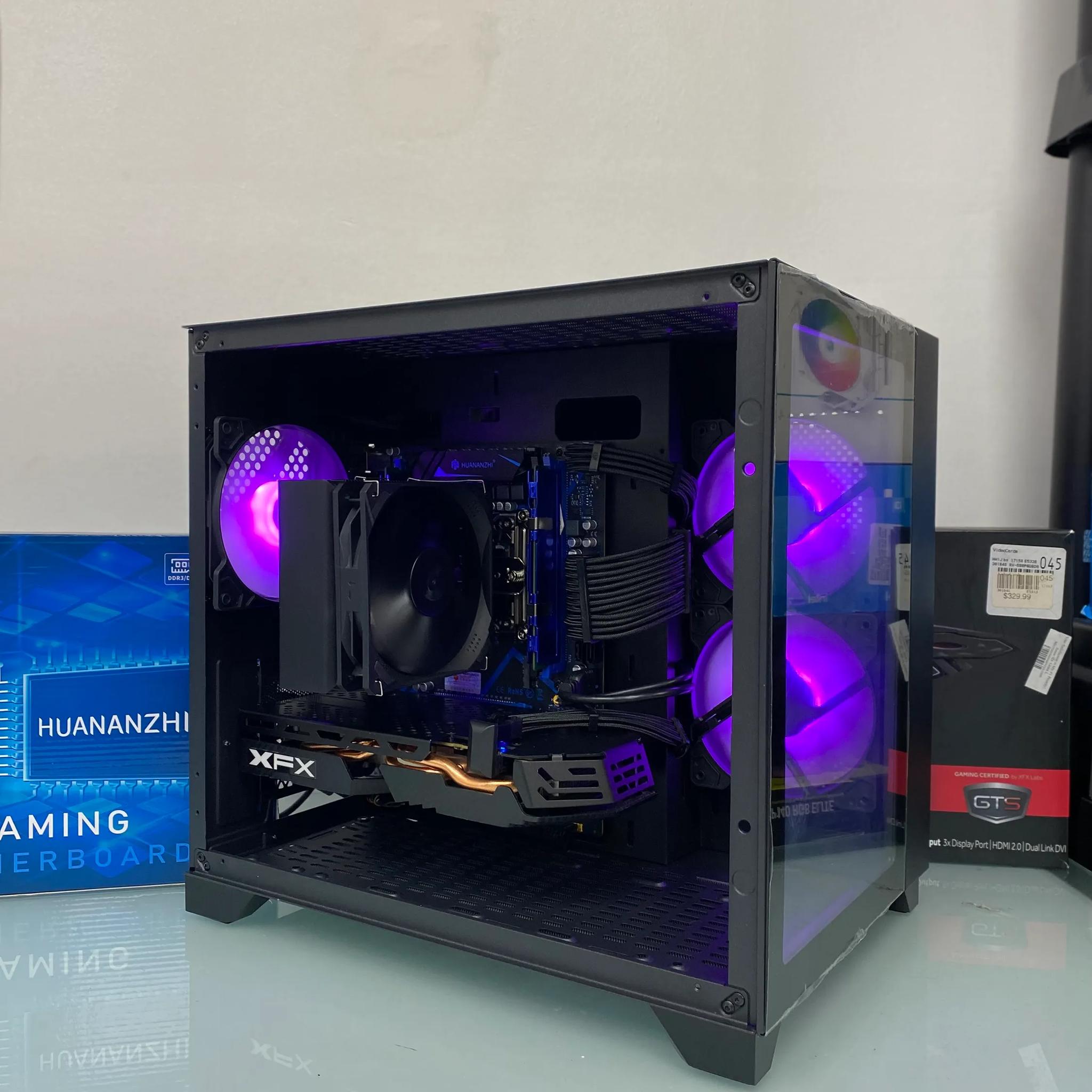 Xeon E5-2670 v3 12C/24T / XFX RX 580 8GB / 32GB DDR4/ 512 GB
