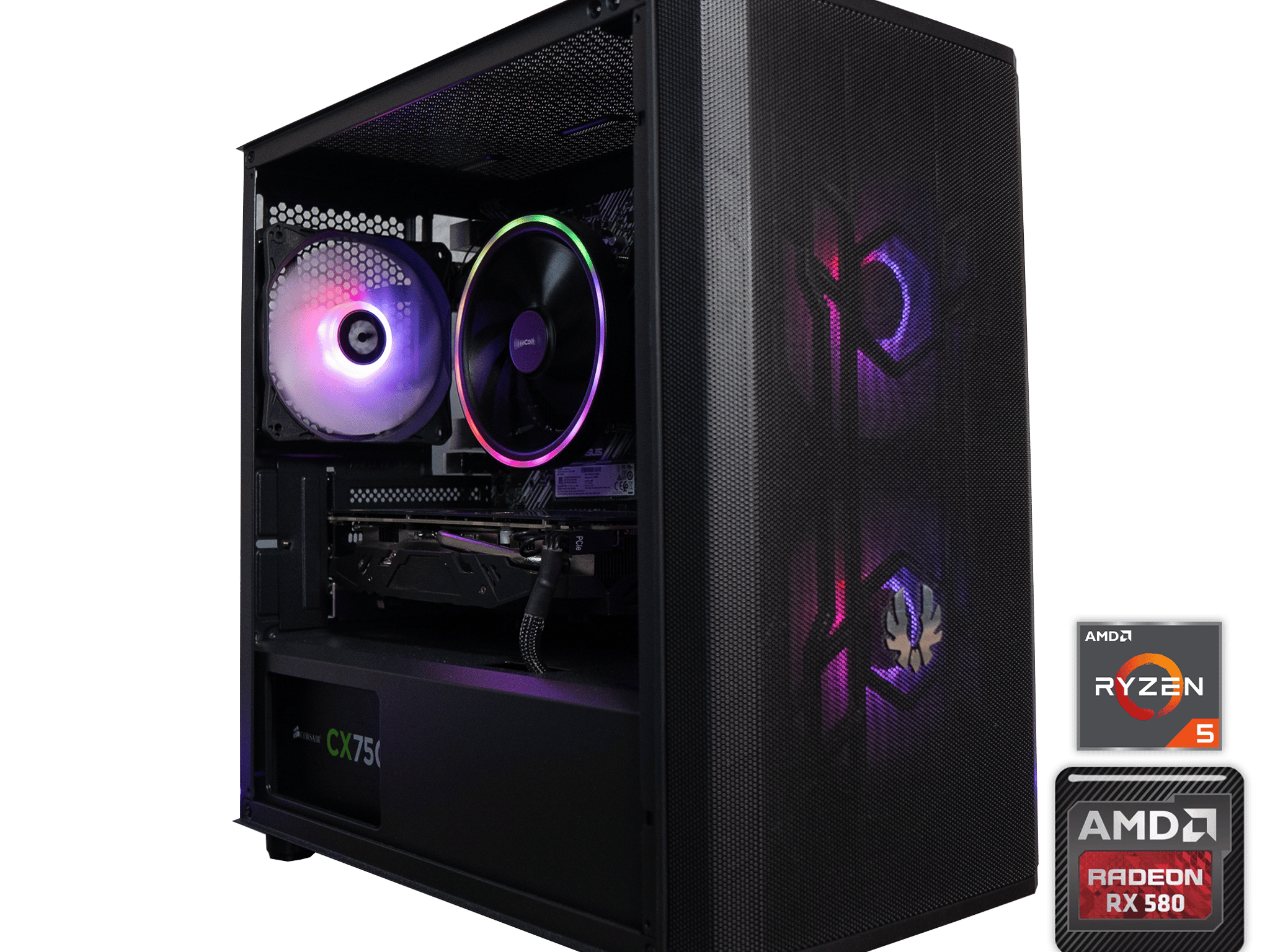 ?? BUDGET - BO6 Ready GAMING PC | PowerColor RX 580 8GB | RYZEN 