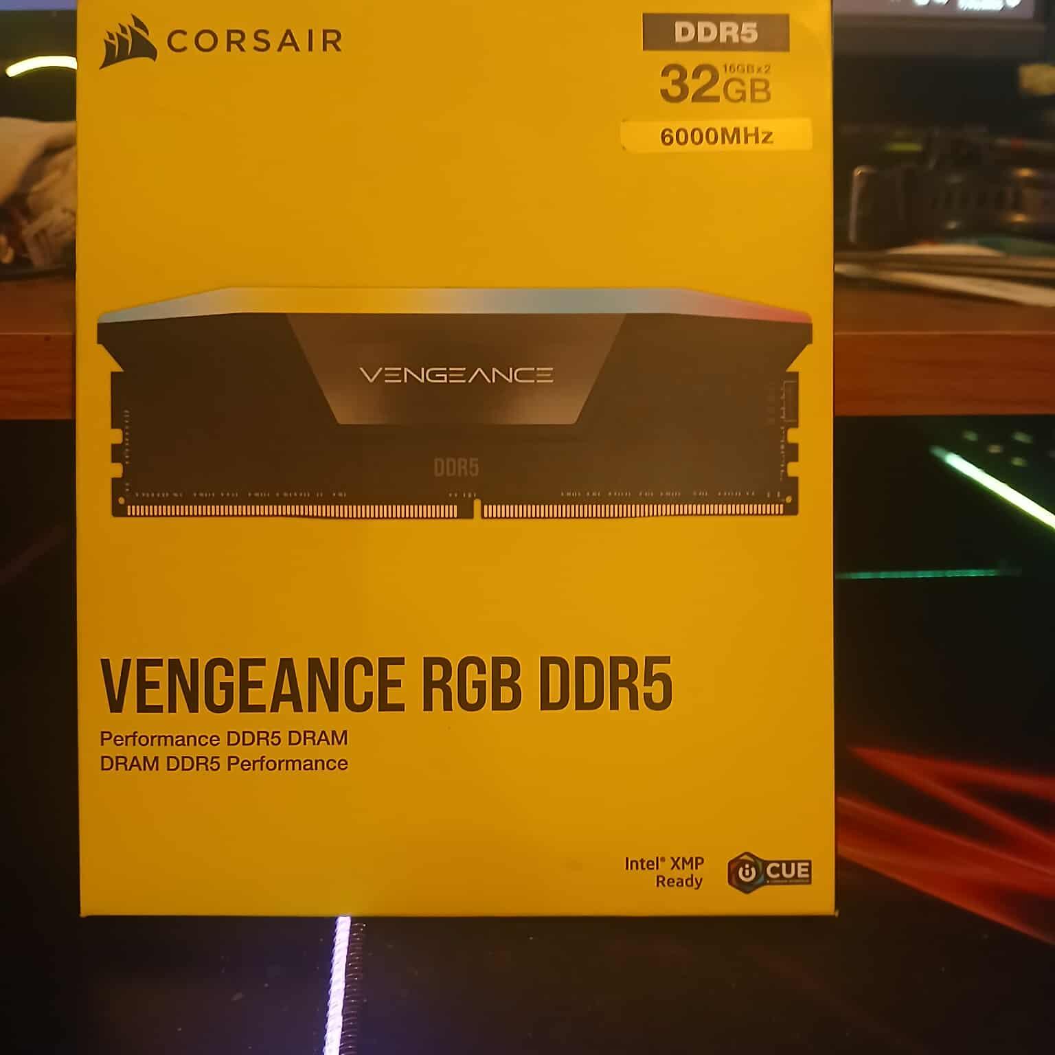 Corsair Vengeance DDR5 32g 6000mhz Desktop Memory