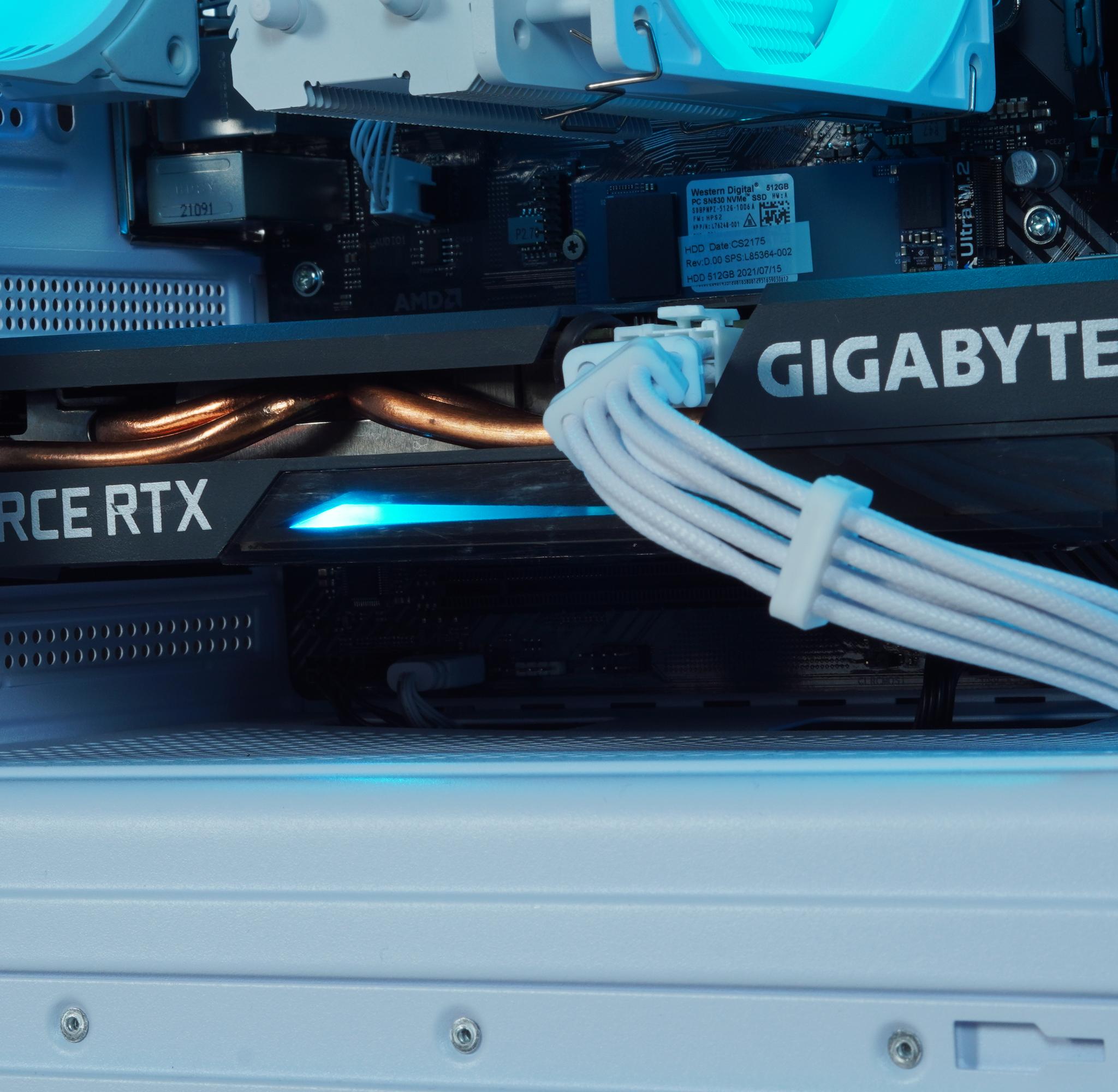 🧊Frost🧊RTX 3060ti, Ryzen 5 5500, 16GB DDR4 RAM, 512GB SSD w/ Wifi |1080p Gaming PC|