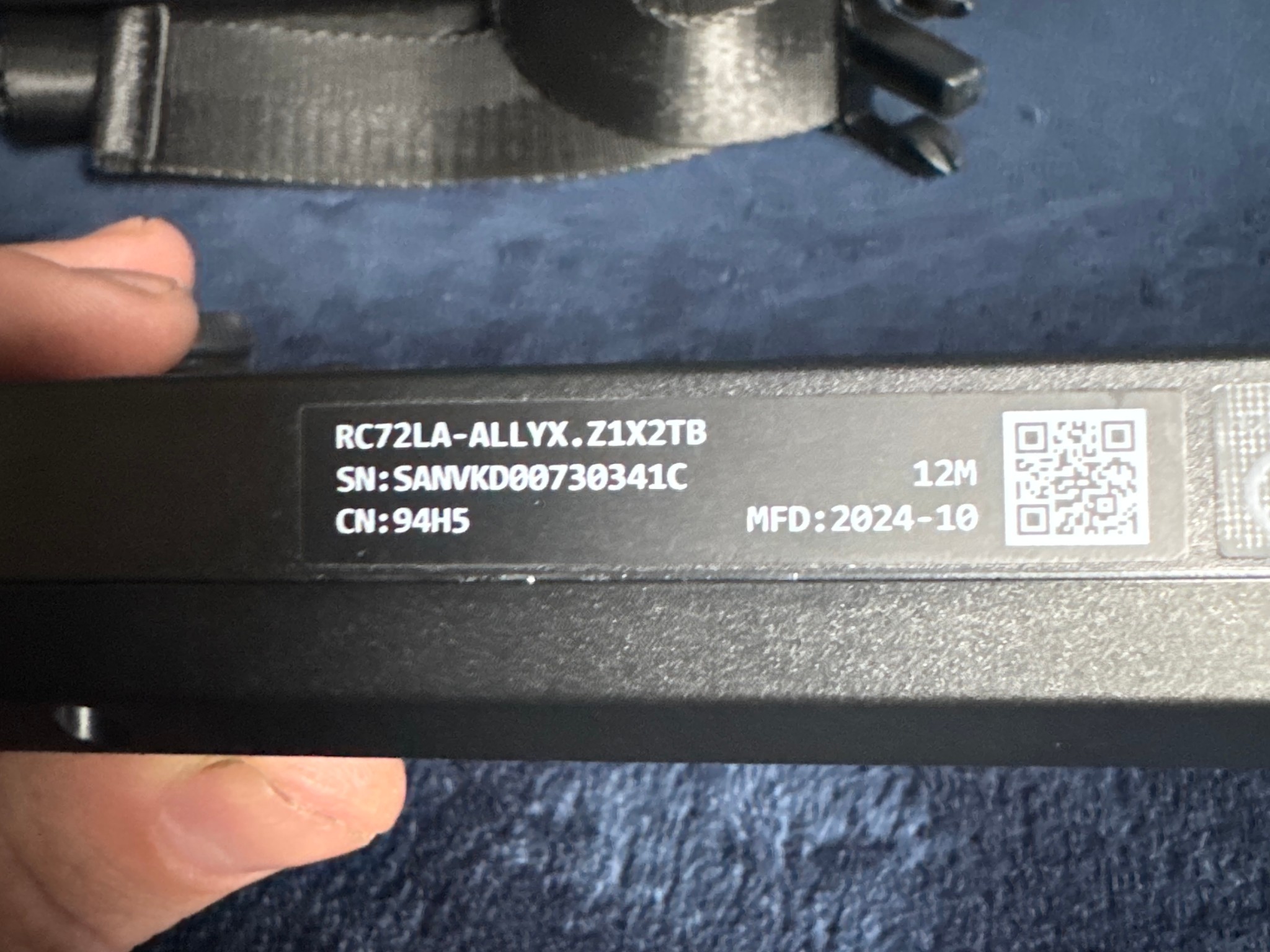 OG ROG ALLY X - RC72LA-ALLYX.Z1X2TB