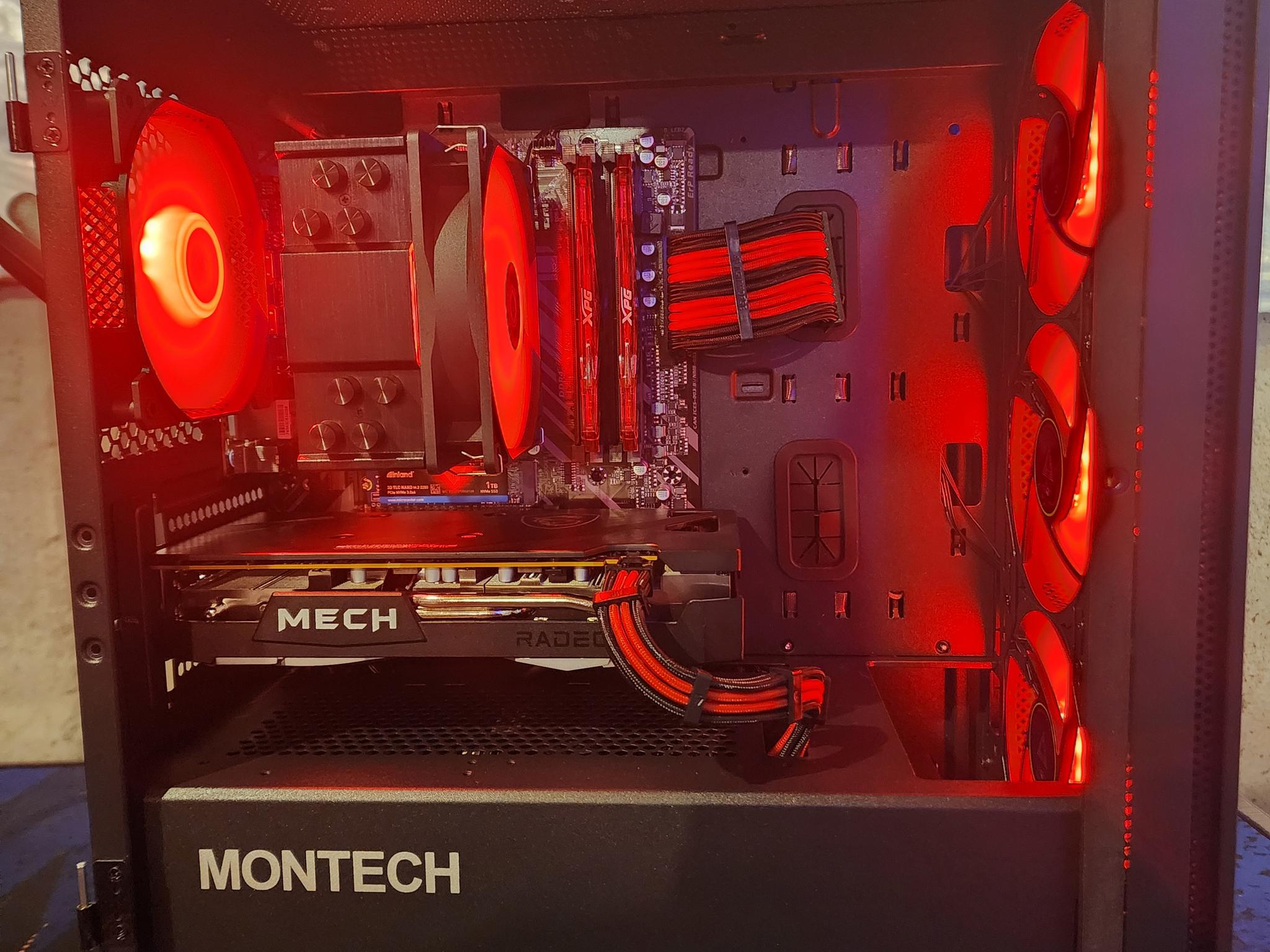 RX 7600 / Ryzen 5 5500 - Custom Gaming PC