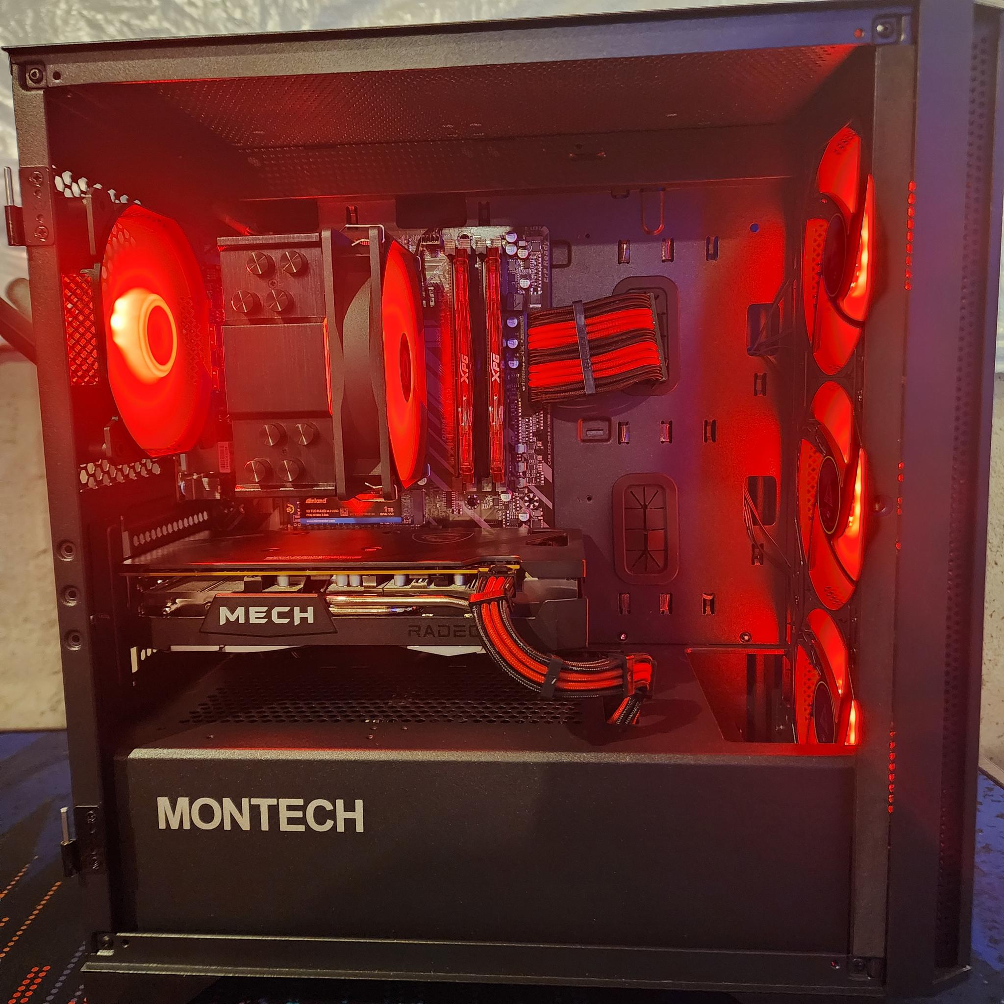 RX 7600 / Ryzen 5 5500 - Custom Gaming PC