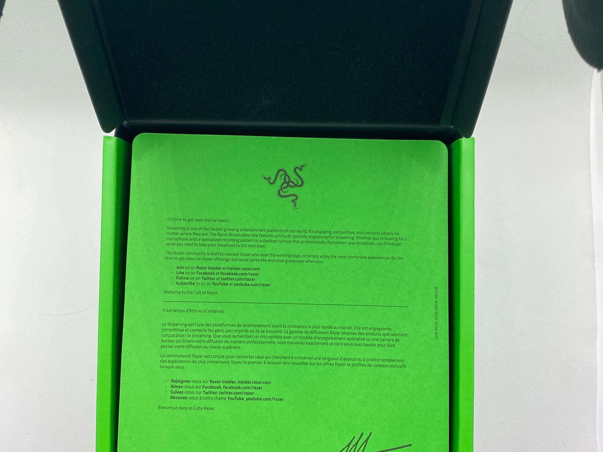 Razer Seiren X Usb Gaming Microphone