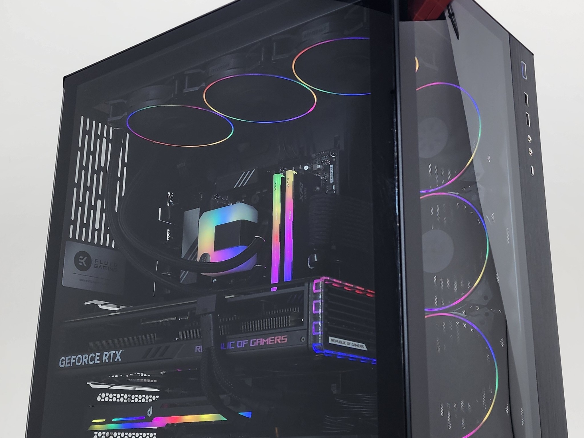 Gaming PC Ryzen 7 9700X 32GB RAM 2TB SSD RTX 4070 Ti 12GB Windows 11 Computer