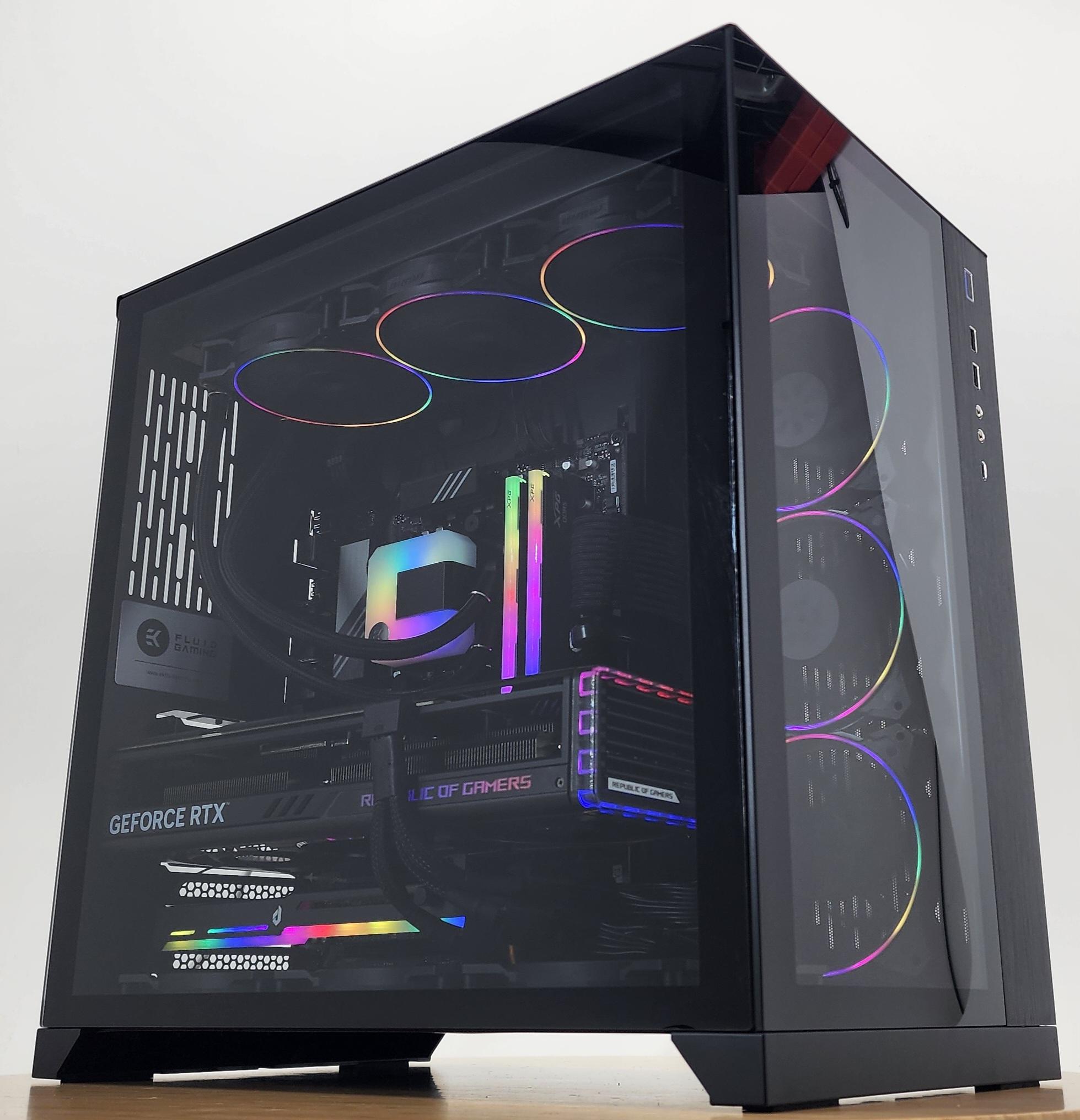 Gaming PC Ryzen 7 9700X 32GB RAM 2TB SSD RTX 4070 Ti 12GB Windows 11 Computer