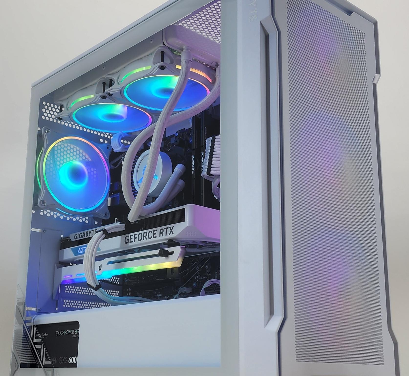 Gaming PC Ryzen 5 7600X 16GB RAM 500GB SSD RTX 4060 8GB Windows 11 Computer
